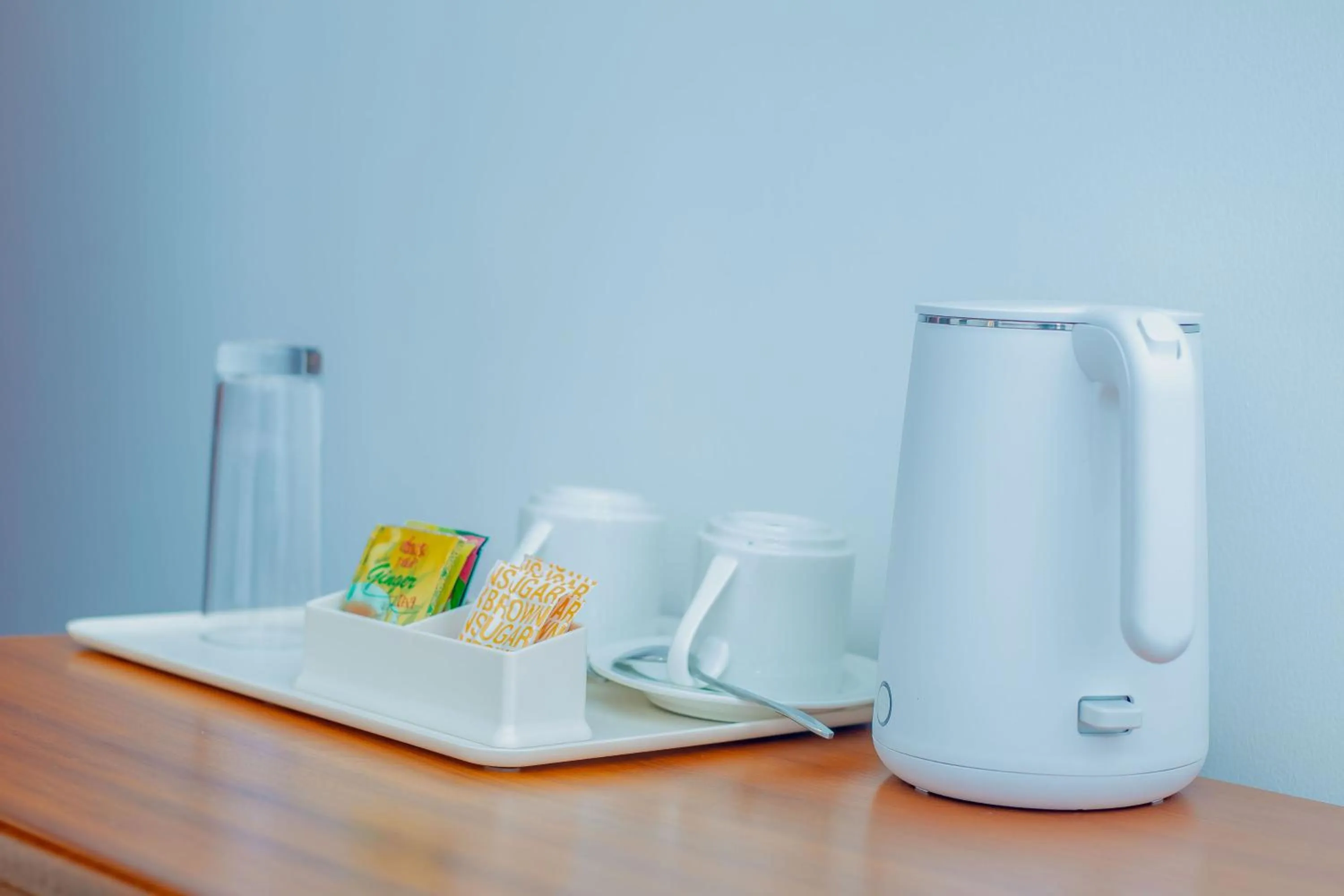 Coffee/tea facilities in Teranga Lodge and Restaurant