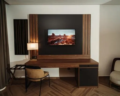 Communal lounge/ TV room in City Hotel by Waves