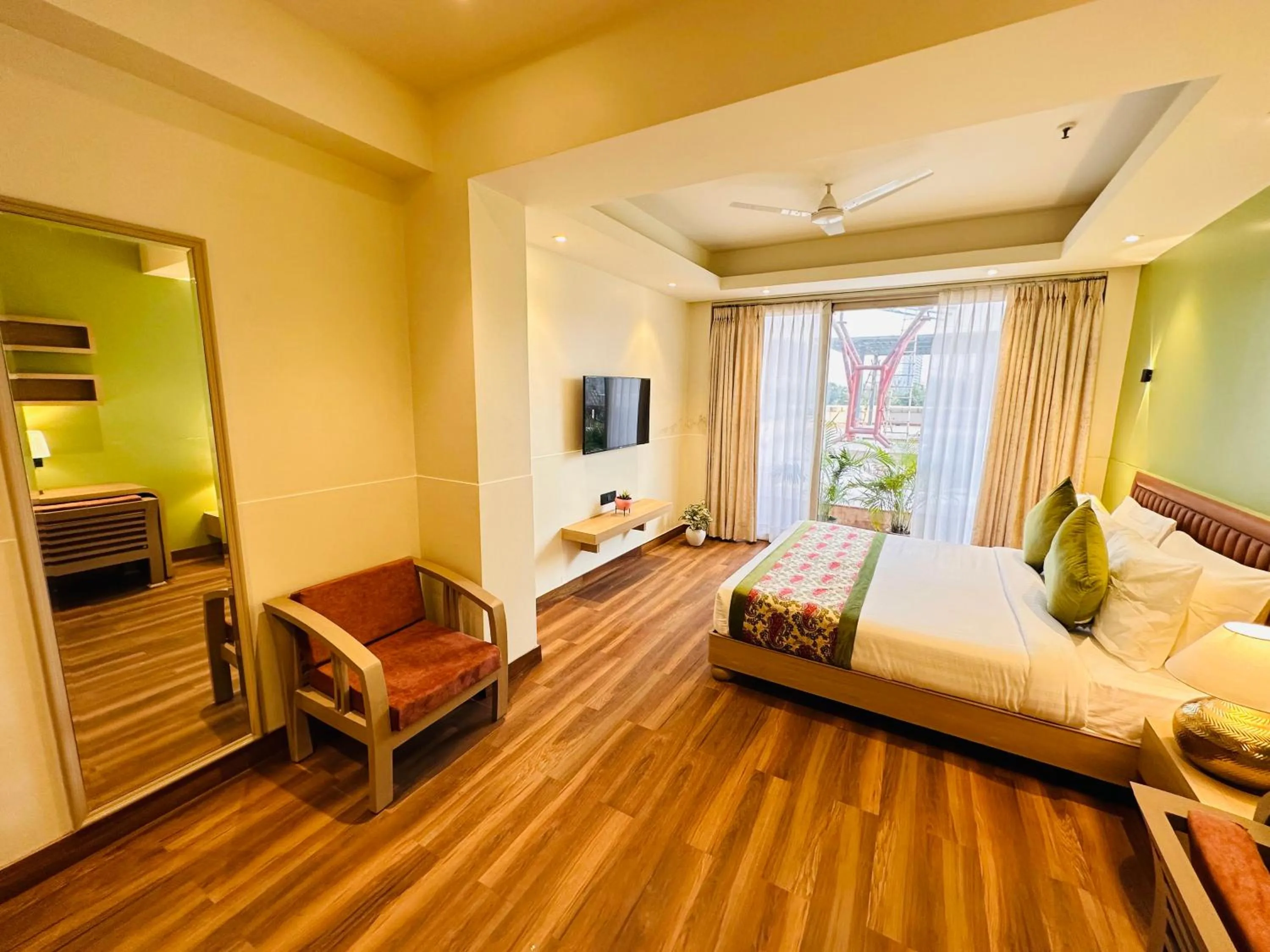 Bed in Hotel IP Swarn near Anand Vihar Vaishali Ghaziabad