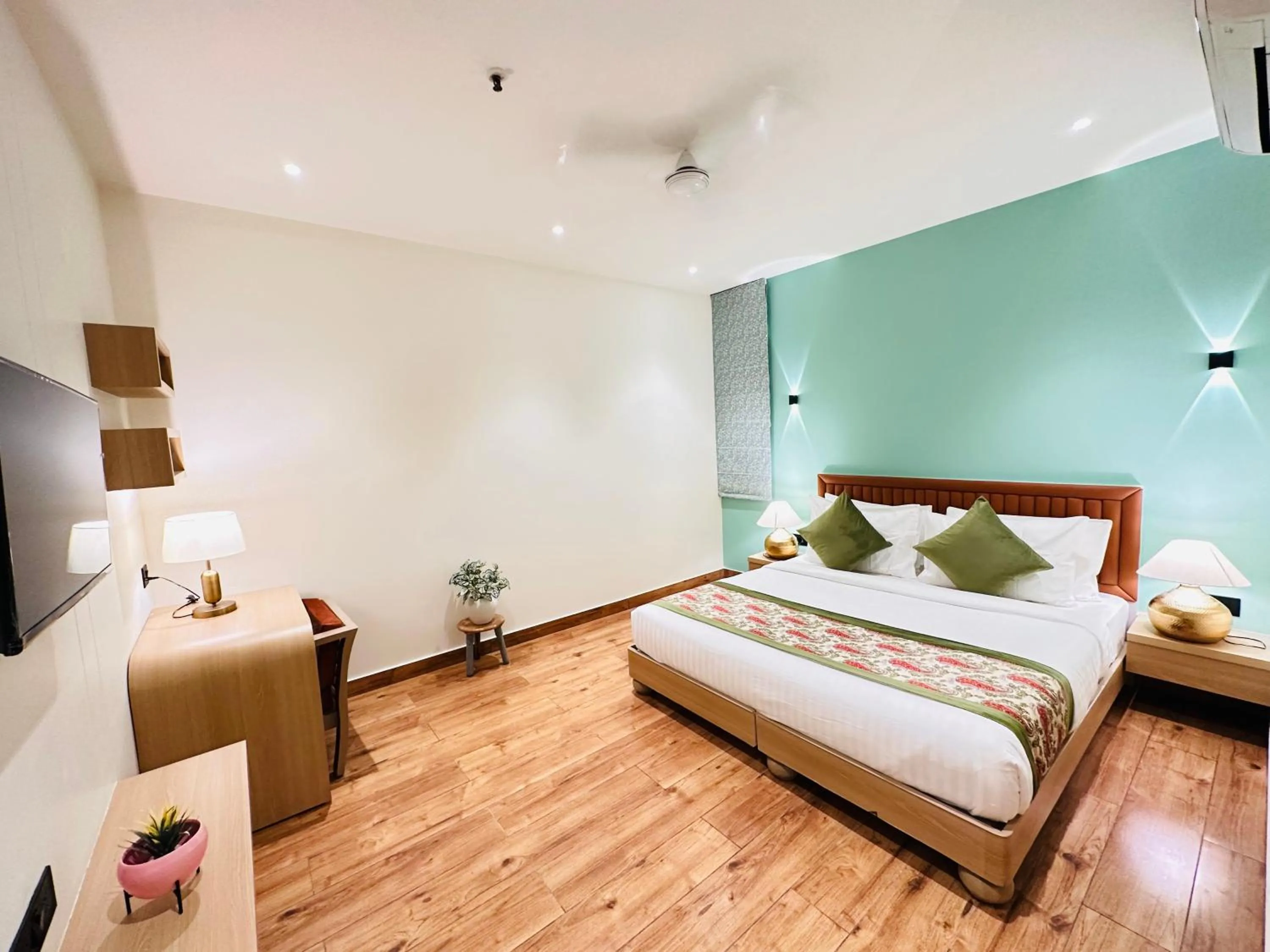 Bed in Hotel IP Swarn near Anand Vihar Vaishali Ghaziabad