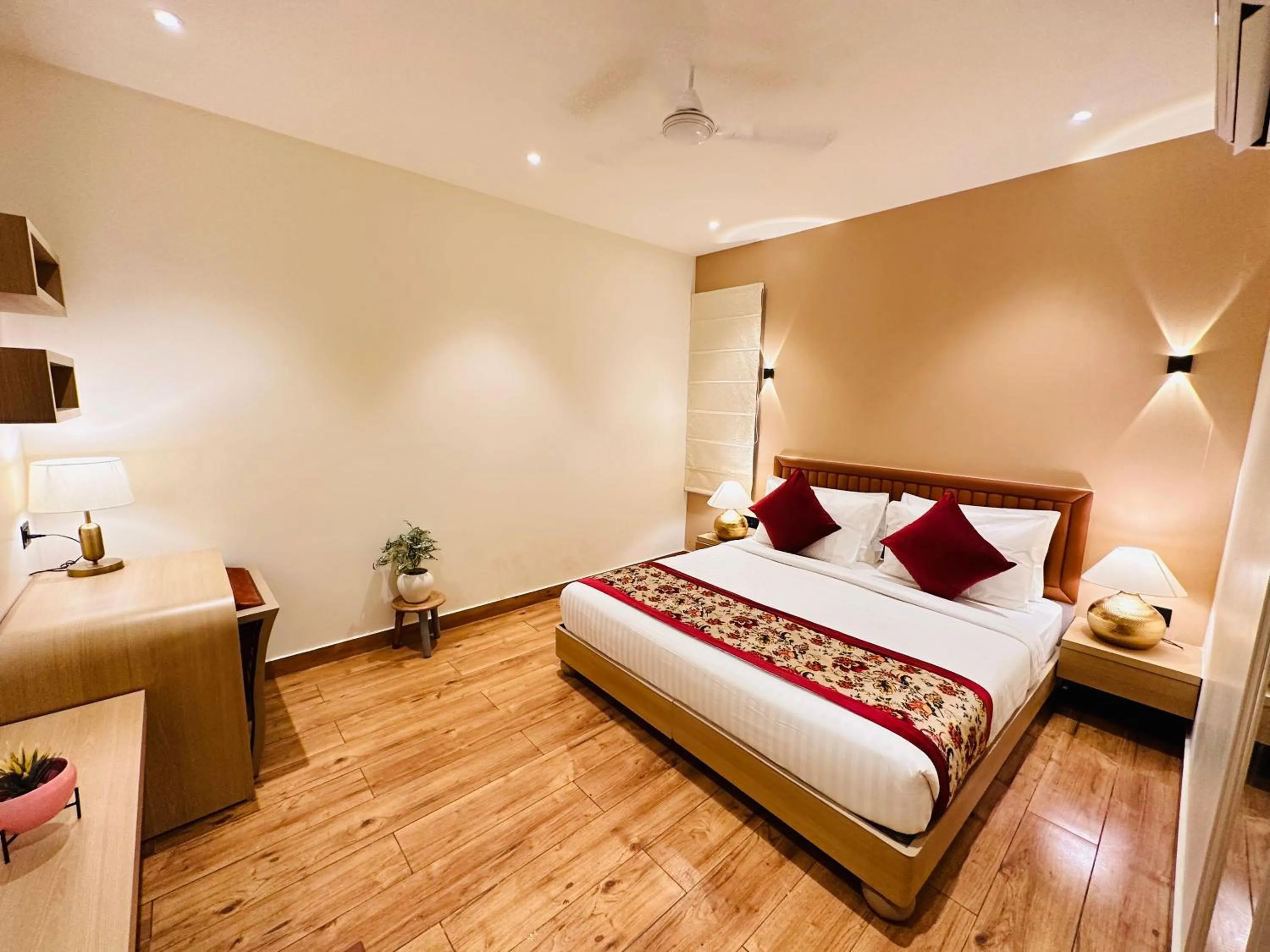 Bed in Hotel IP Swarn near Anand Vihar Vaishali Ghaziabad