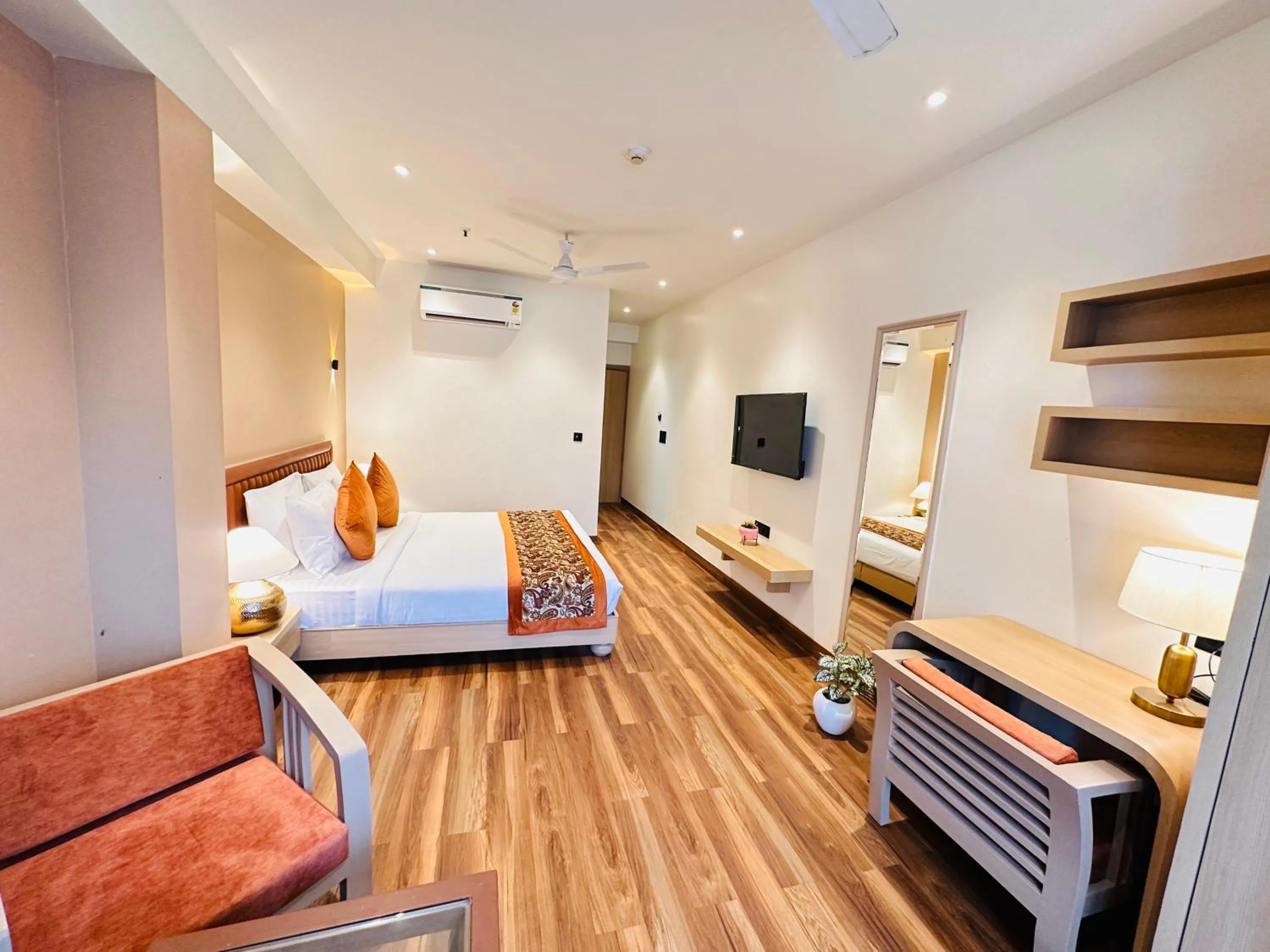 Bed in Hotel IP Swarn near Anand Vihar Vaishali Ghaziabad