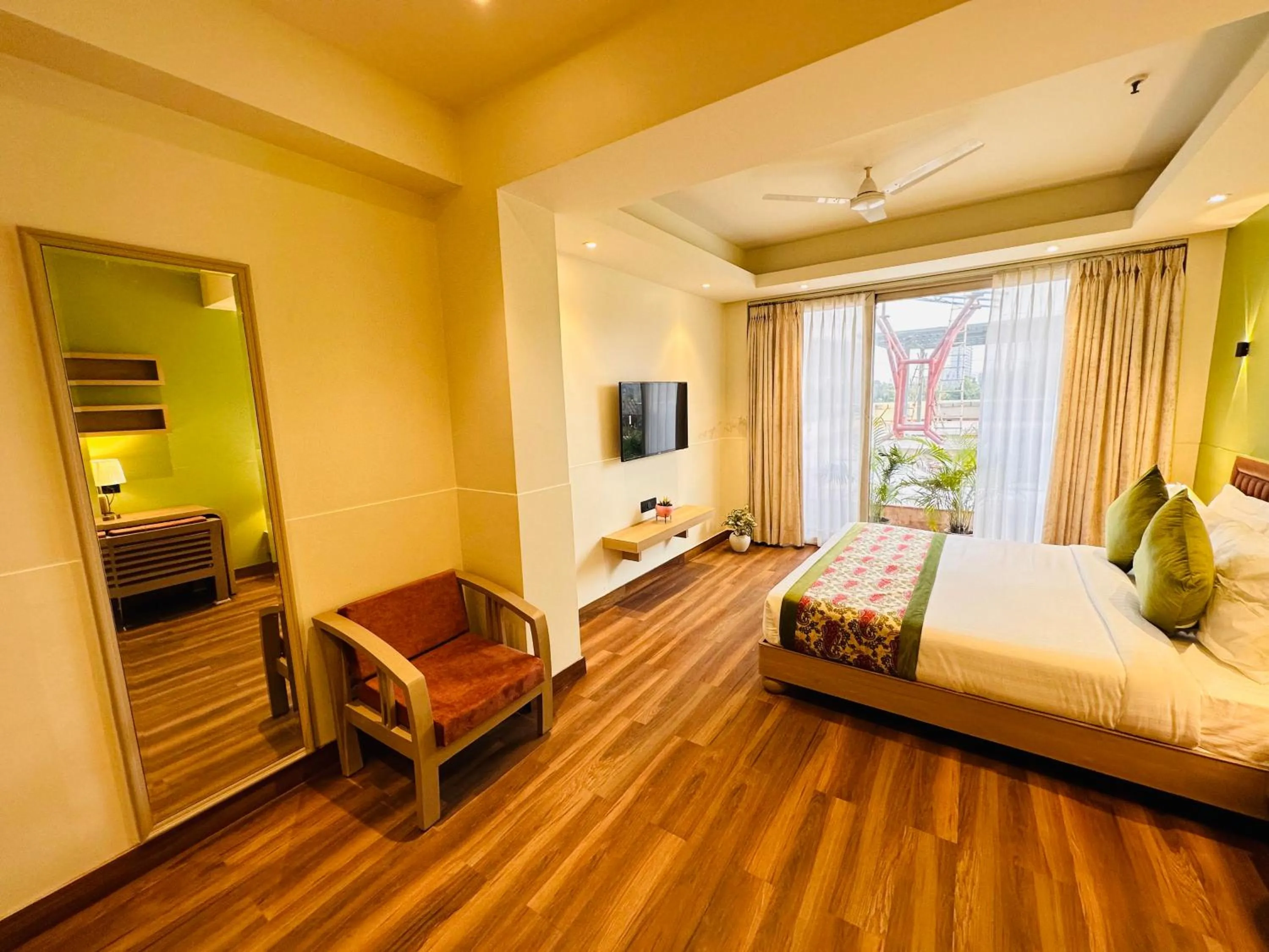 Bed in Hotel IP Swarn near Anand Vihar Vaishali Ghaziabad