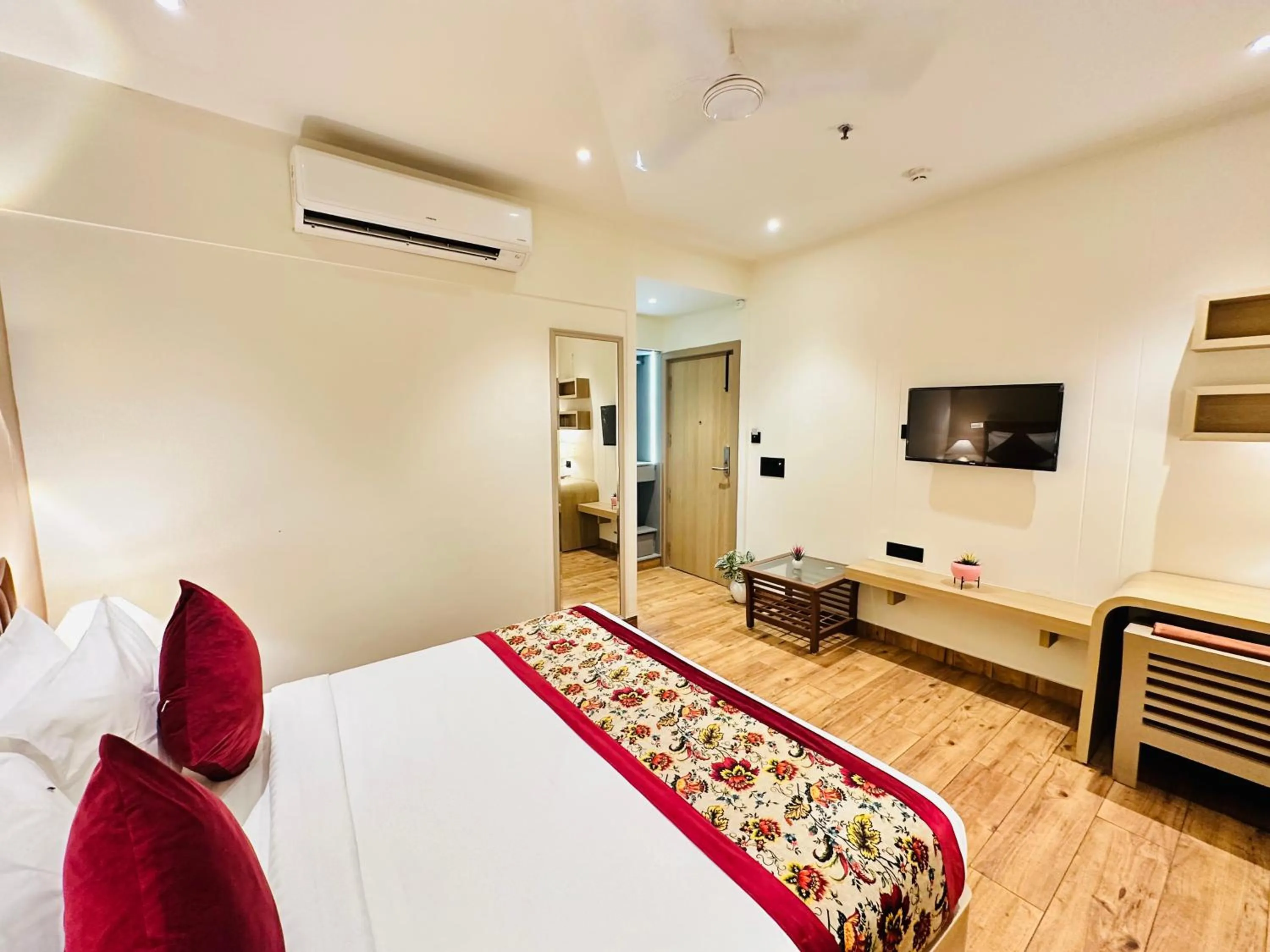 Bed in Hotel IP Swarn near Anand Vihar Vaishali Ghaziabad