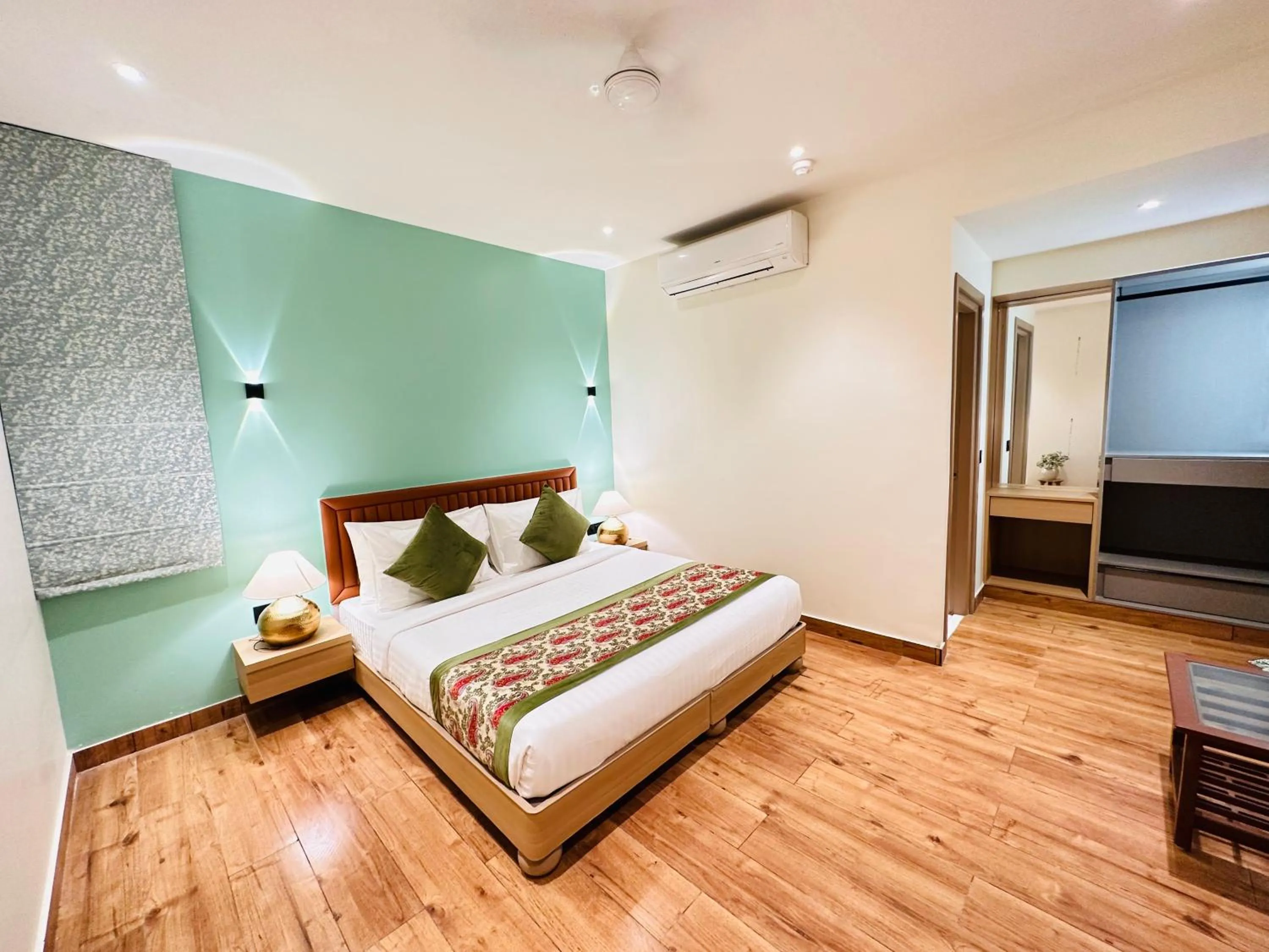 Bed in Hotel IP Swarn near Anand Vihar Vaishali Ghaziabad