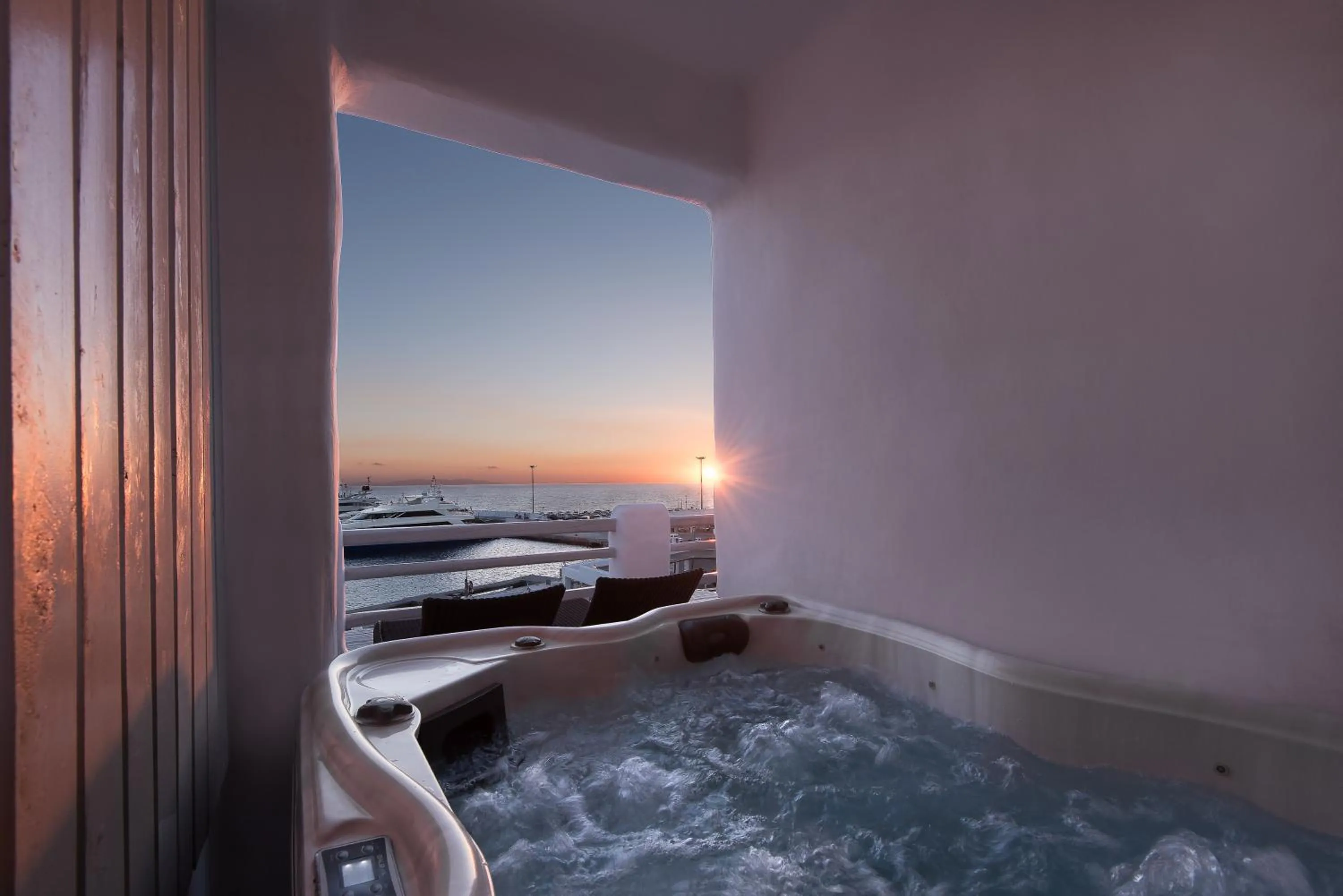 Hot Tub in Riva Suites - Adults Only