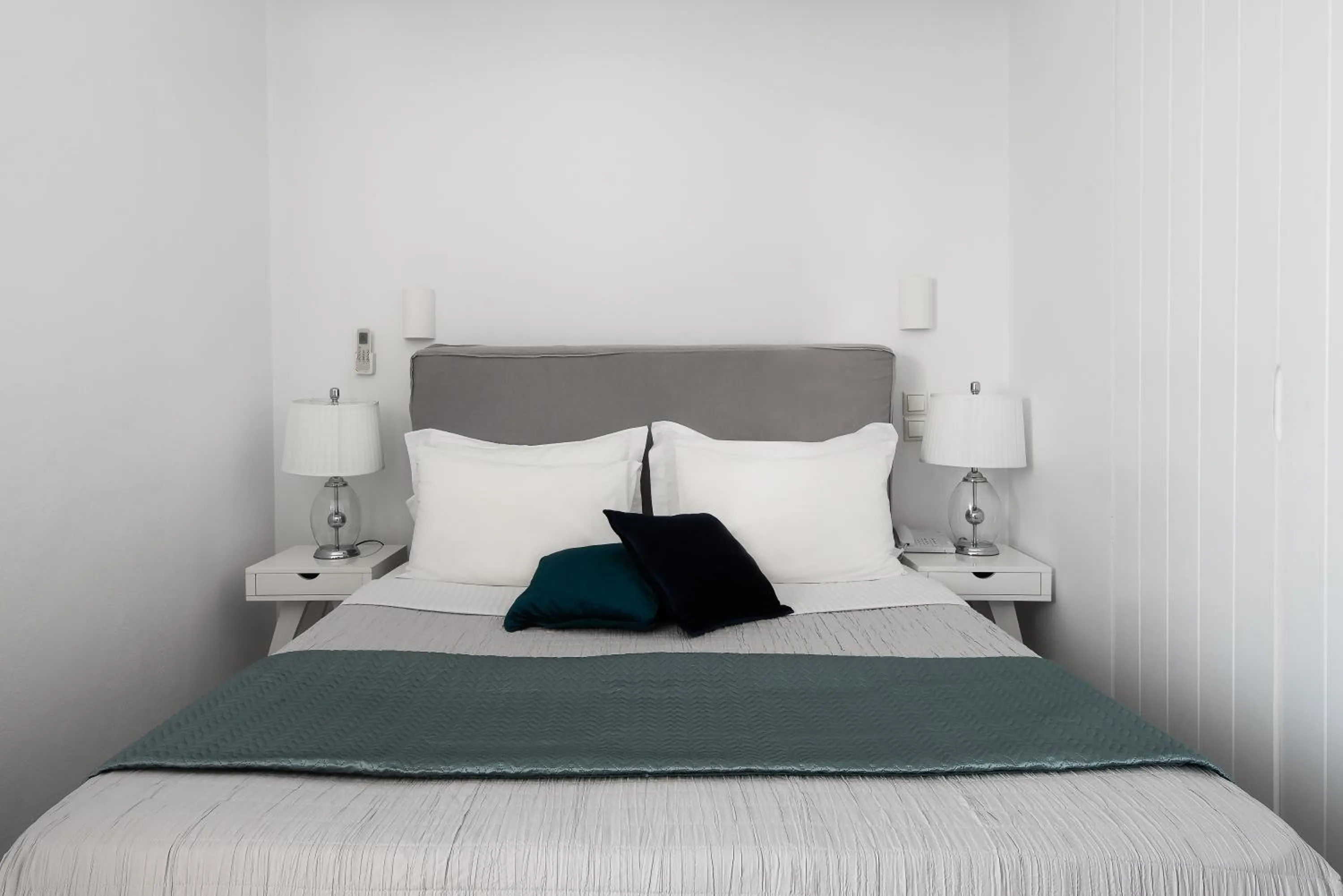 Bedroom, Bed in Riva Suites - Adults Only