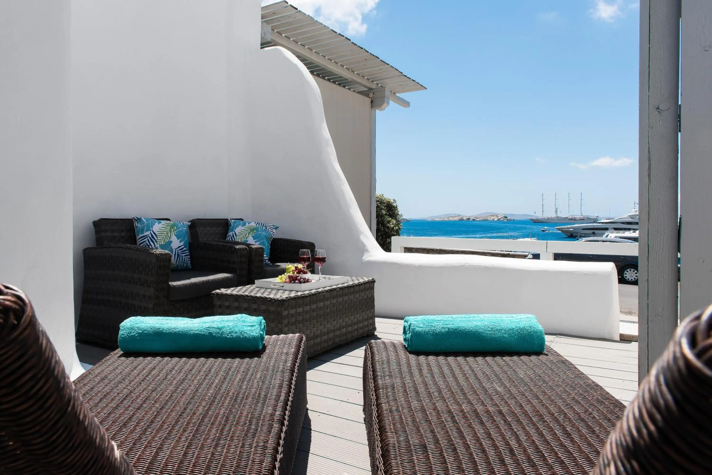 Patio in Riva Suites - Adults Only