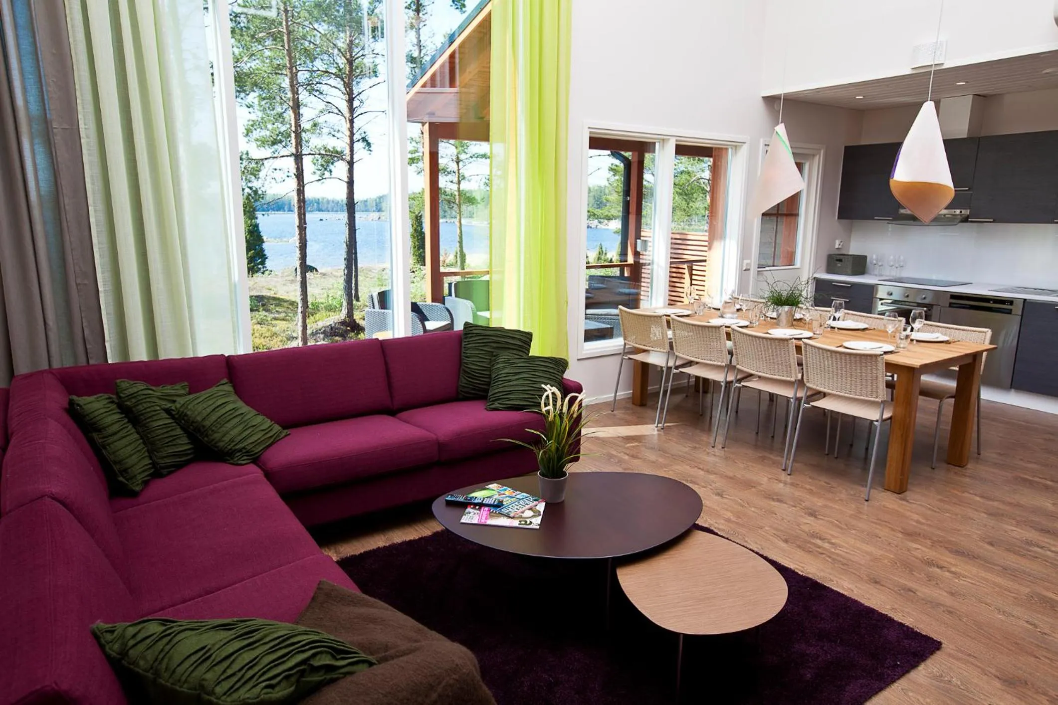 Living room in Santalahti Resort Cottages & Villas