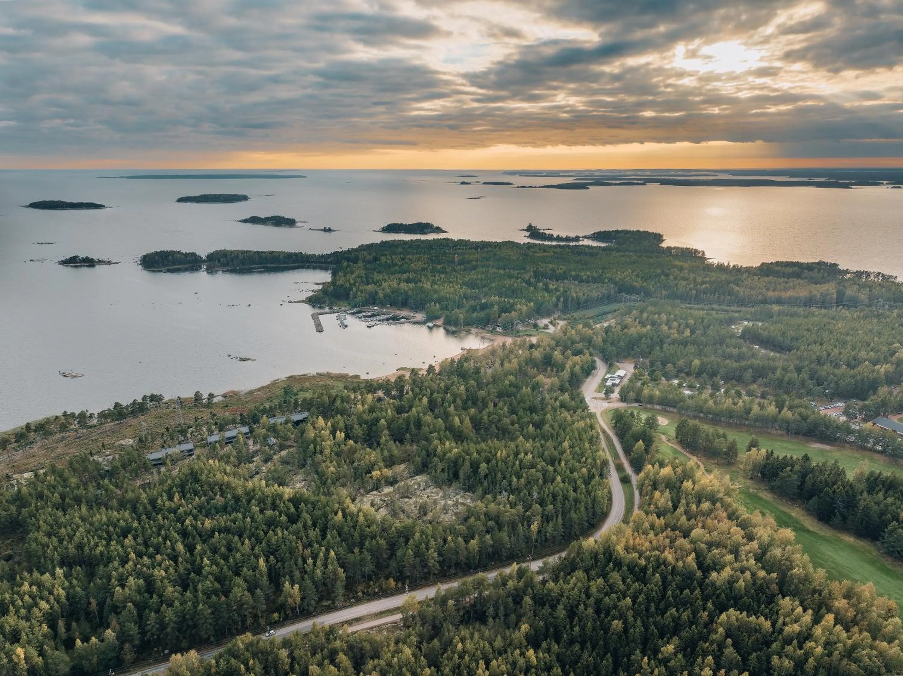 Natural landscape in Santalahti Resort Cottages & Villas