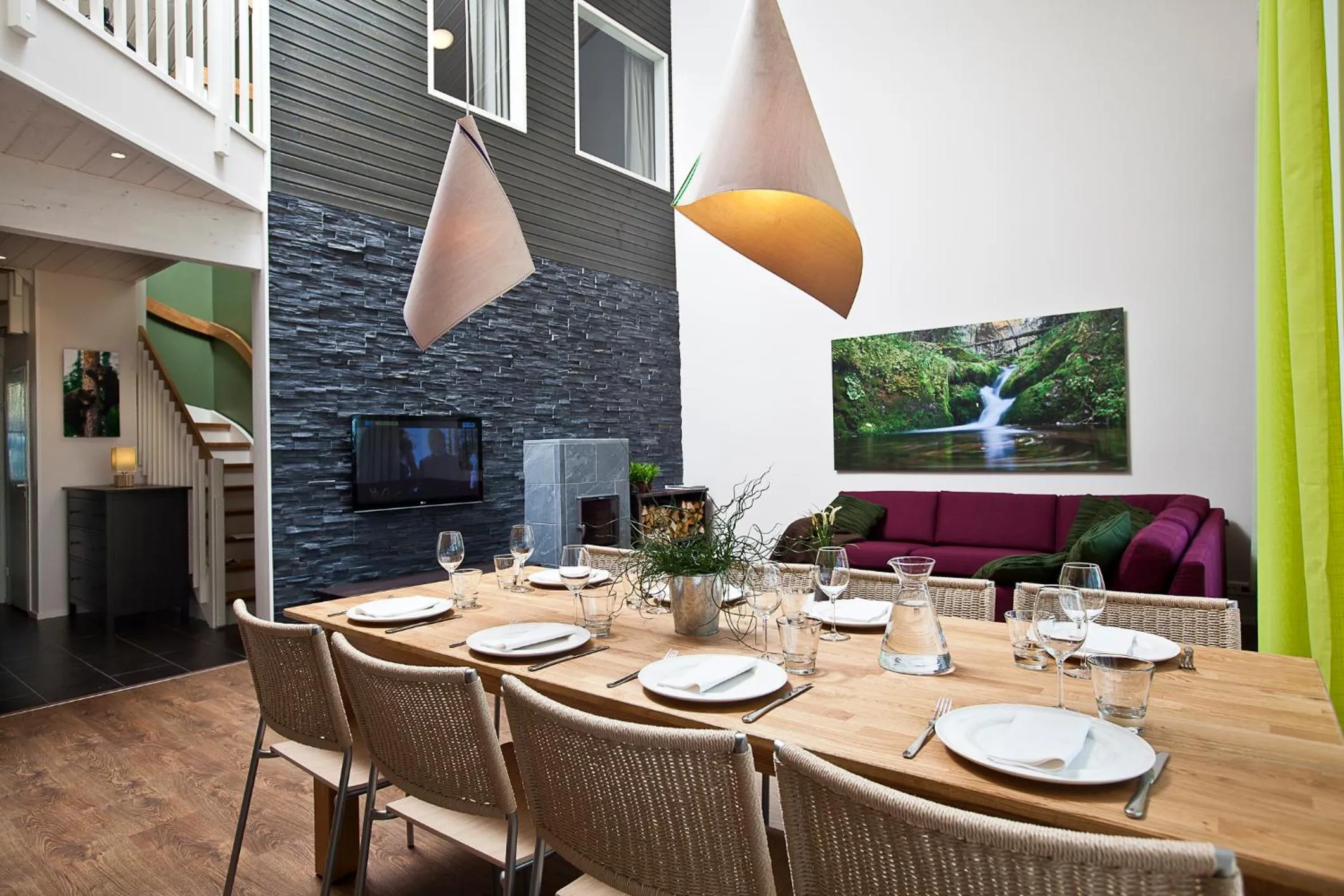 Living room in Santalahti Resort Cottages & Villas