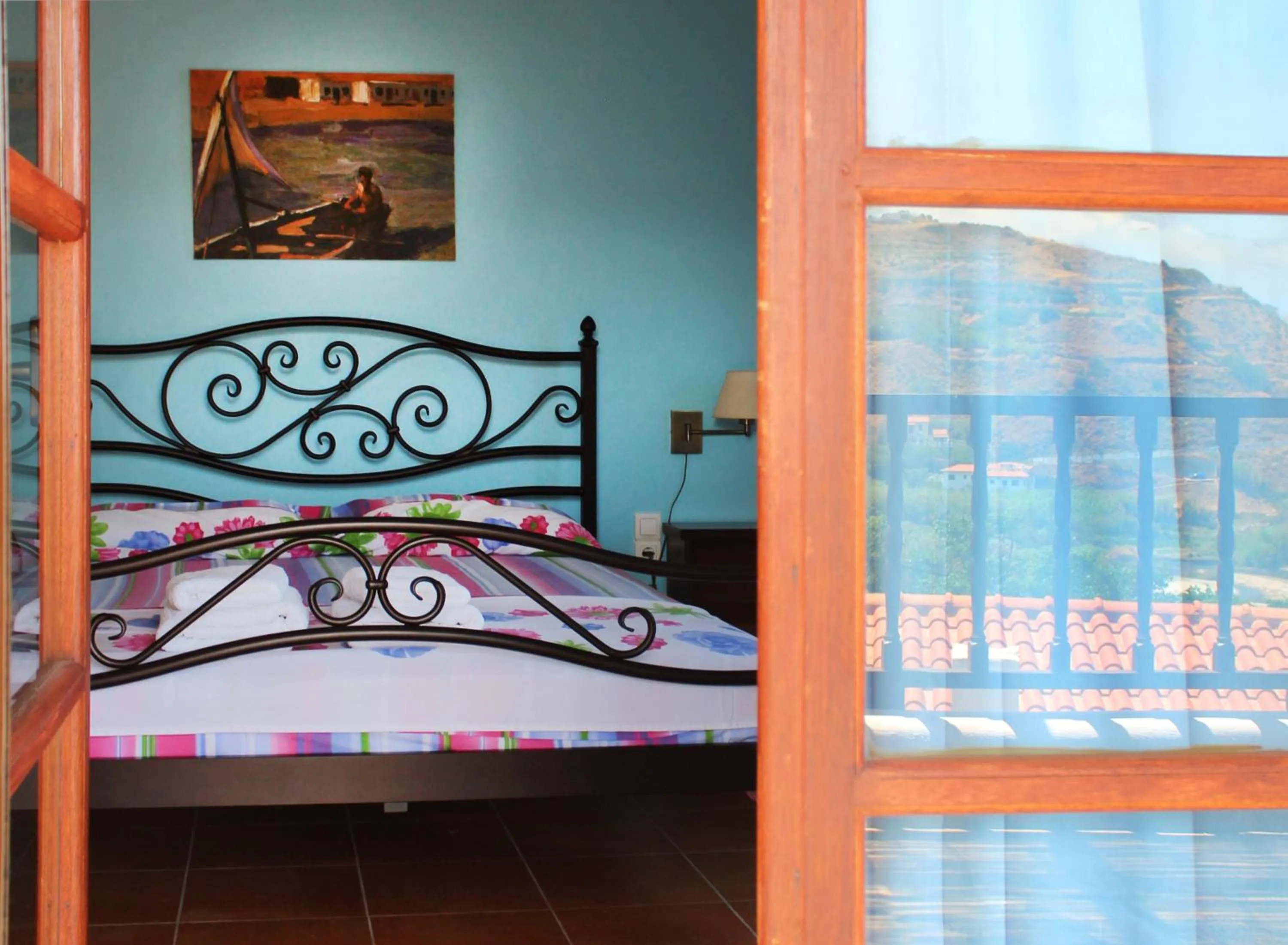 Bed in Ikaria Utopia - Cusco Studios