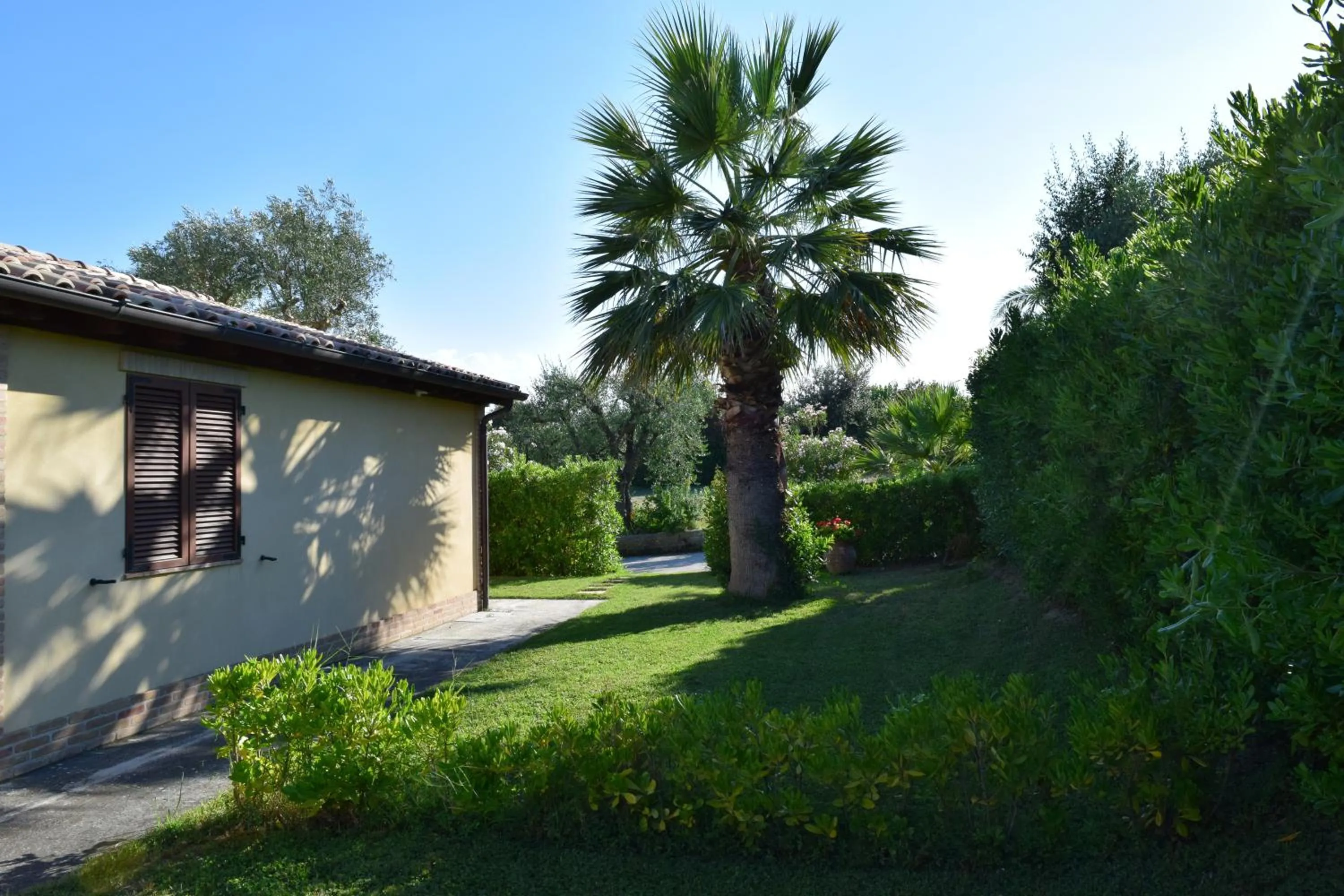 Garden in Villa Manu