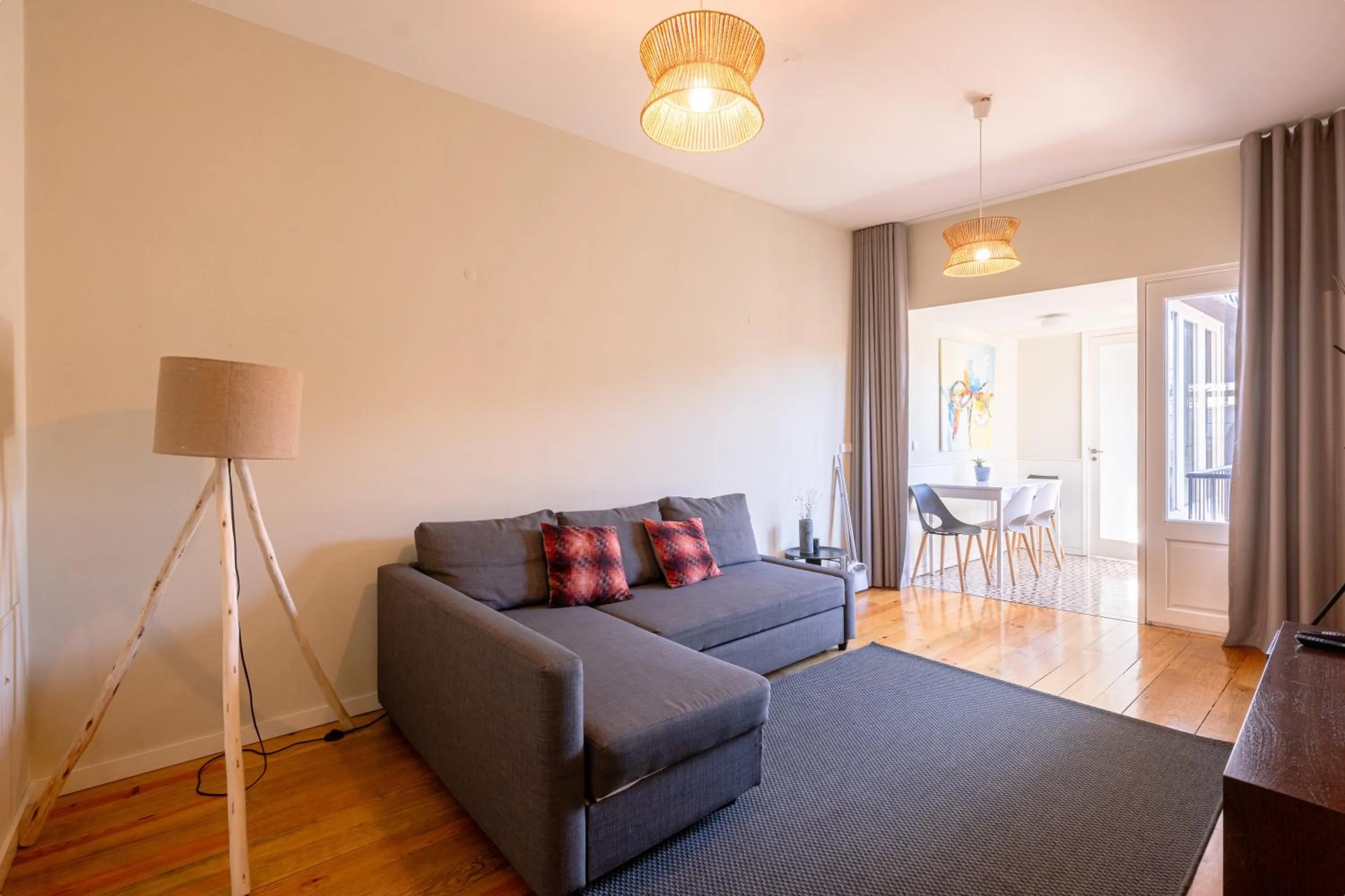 Living room in Oporto Trendy Apartments