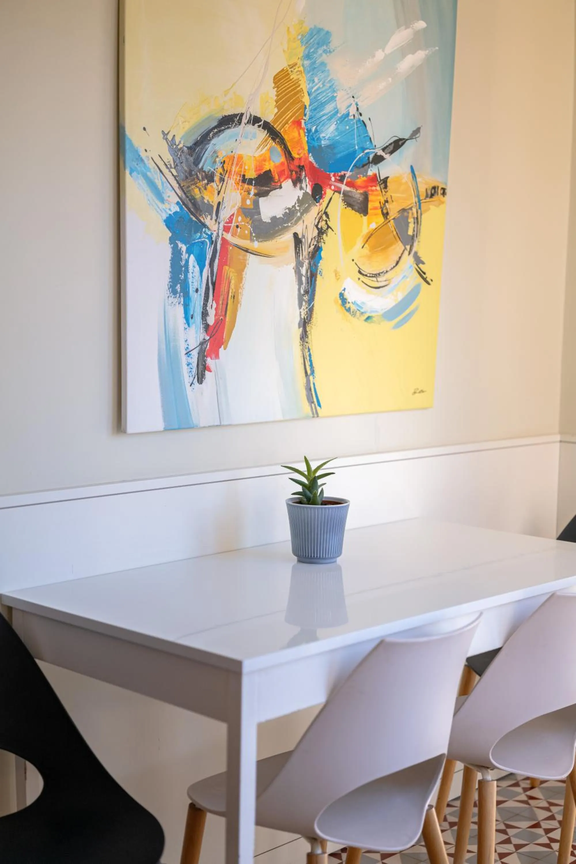 Decorative detail in Oporto Trendy Apartments