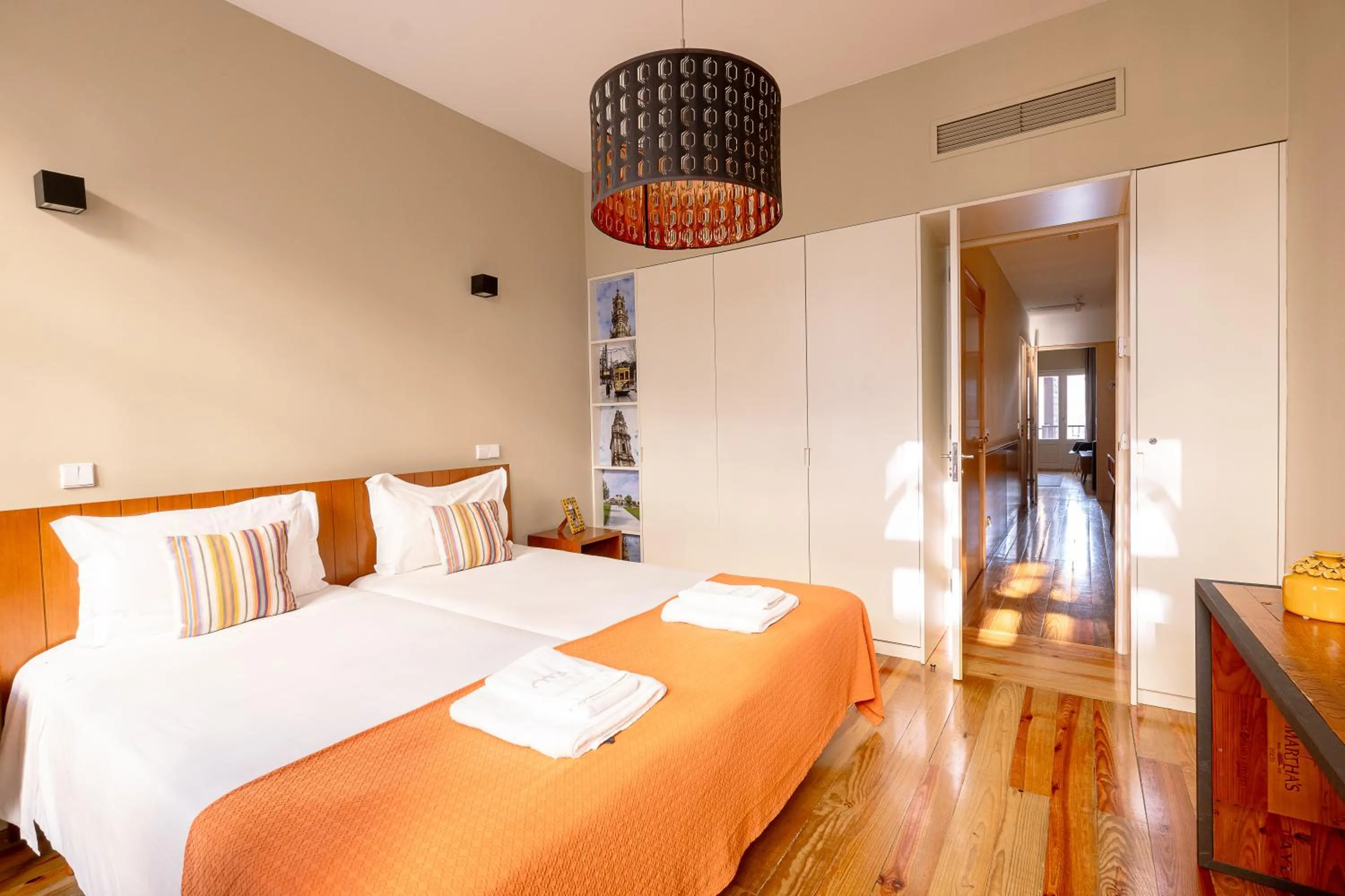 Bed in Oporto Trendy Apartments