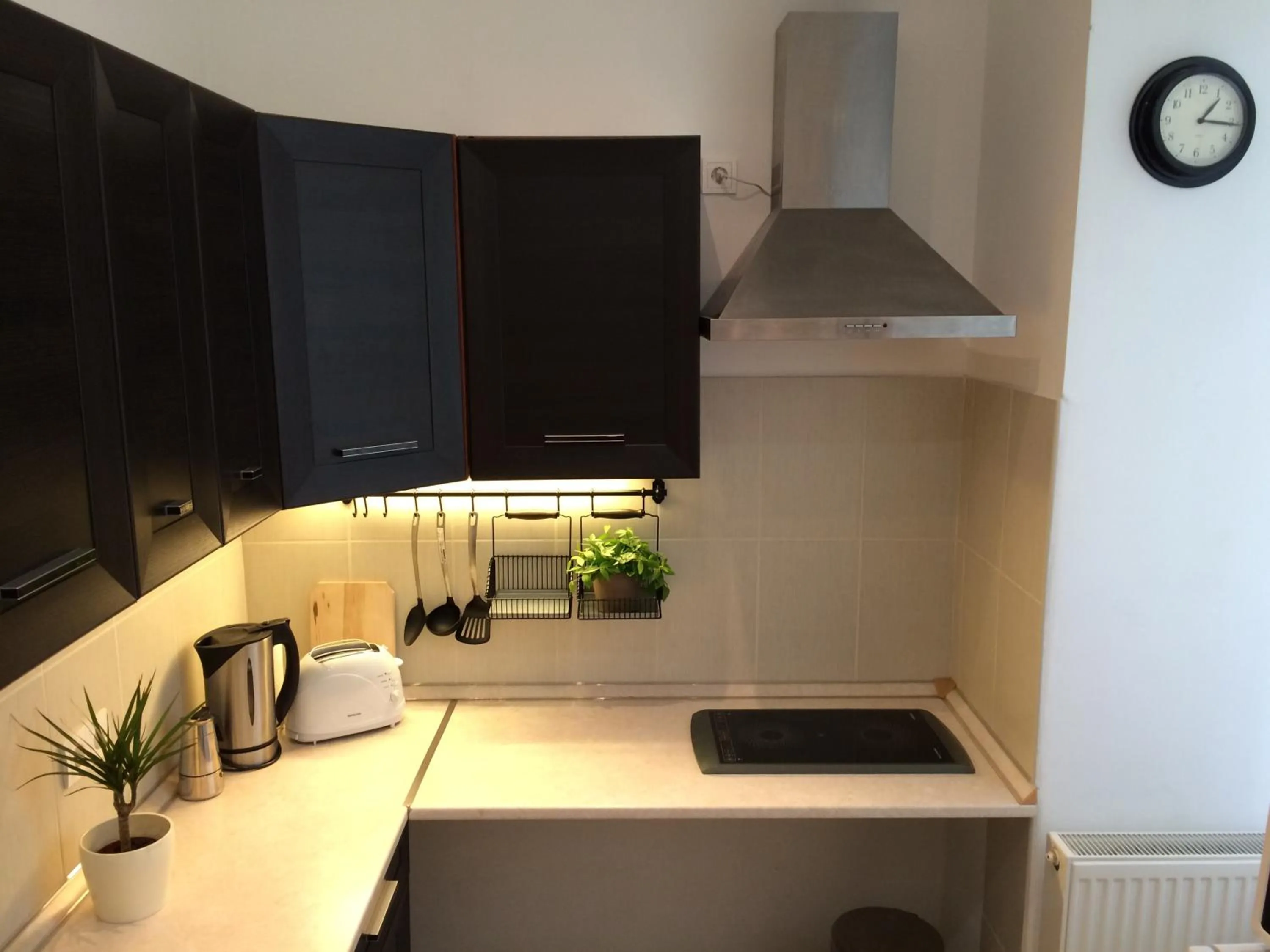 Kitchen or kitchenette in Central King Apartment