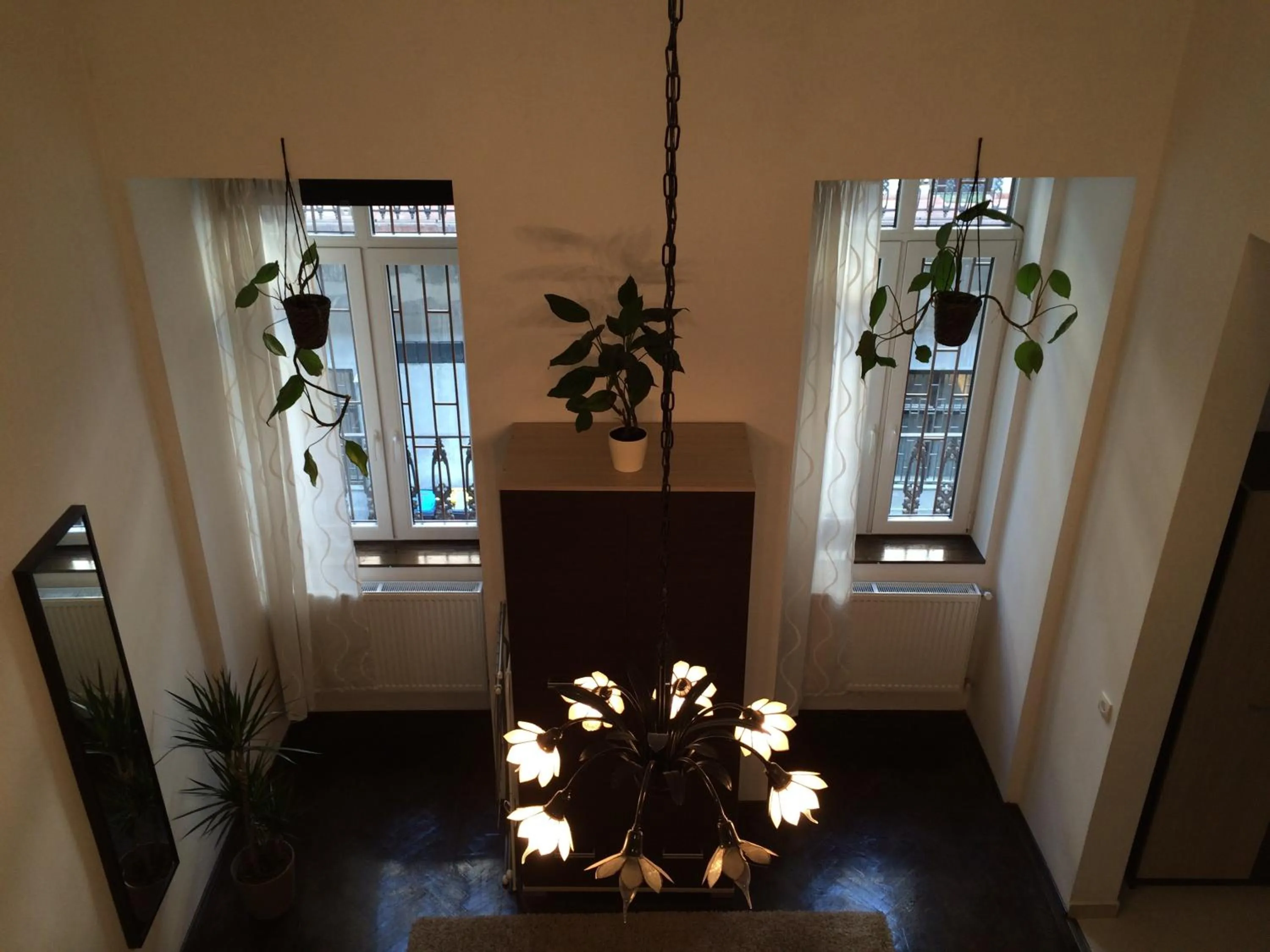 Living room in Central King Apartment
