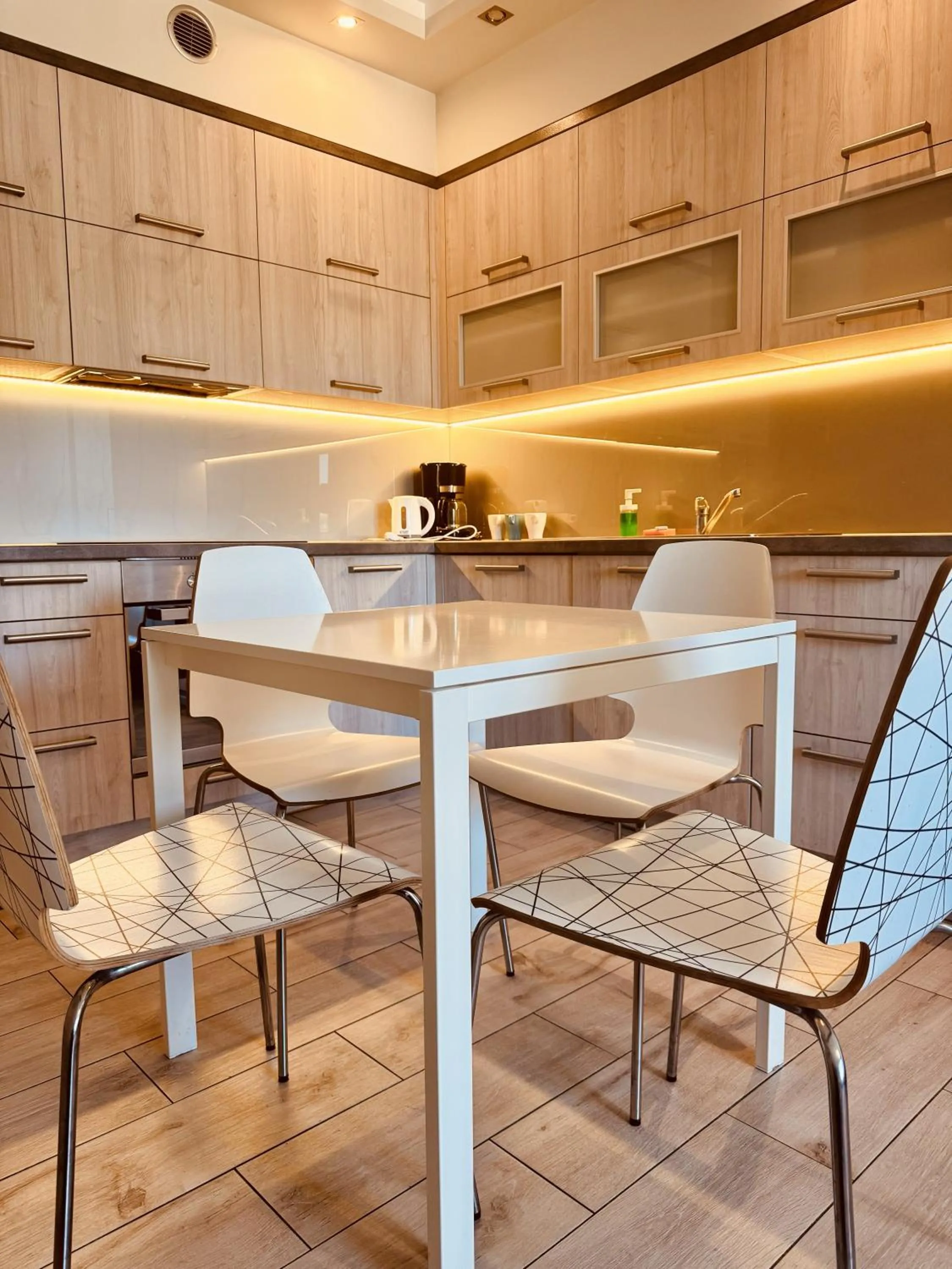 Kitchen or kitchenette in JTB Nautica Aparthotel