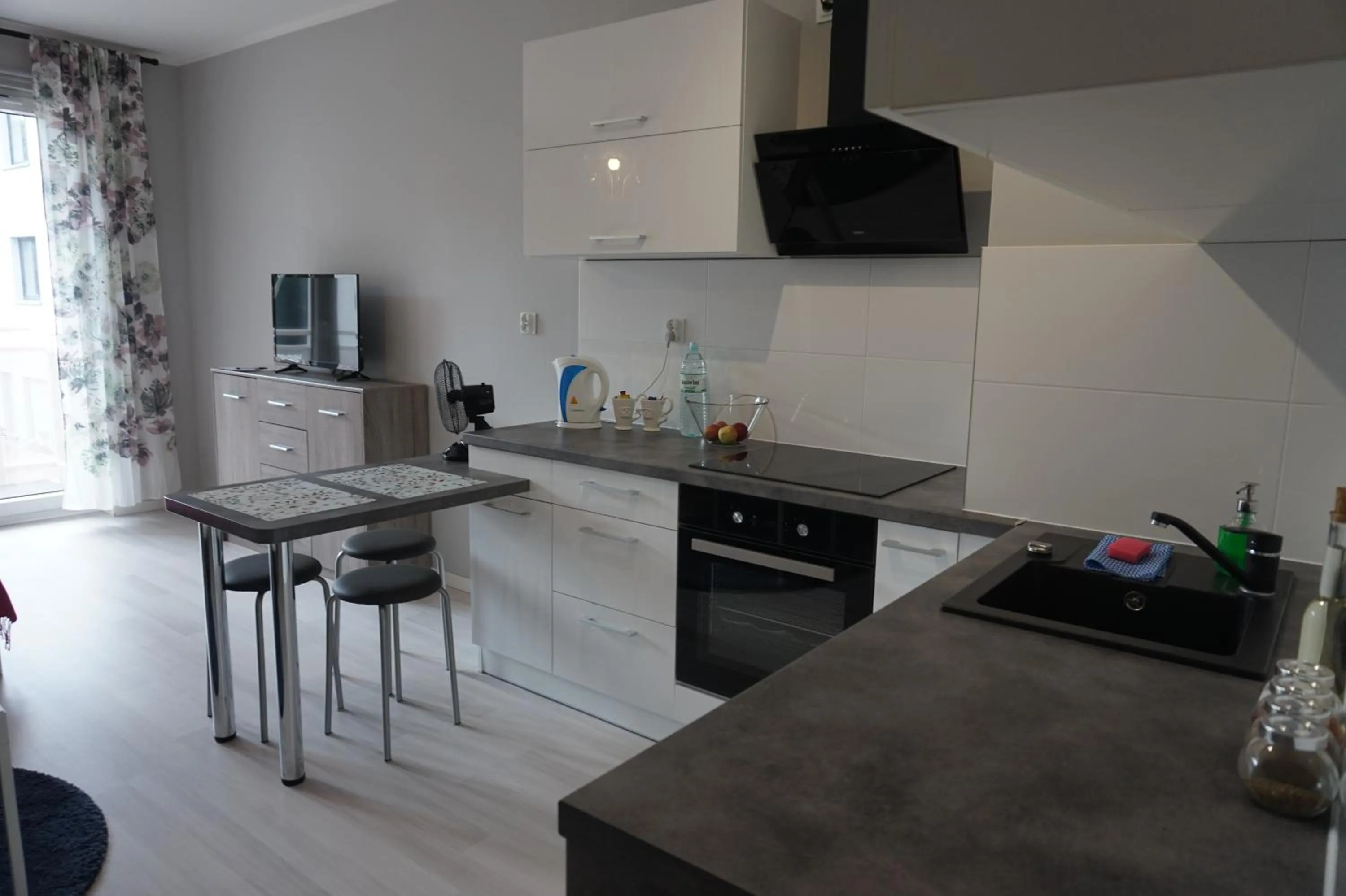 Kitchen or kitchenette in JTB Nautica Aparthotel