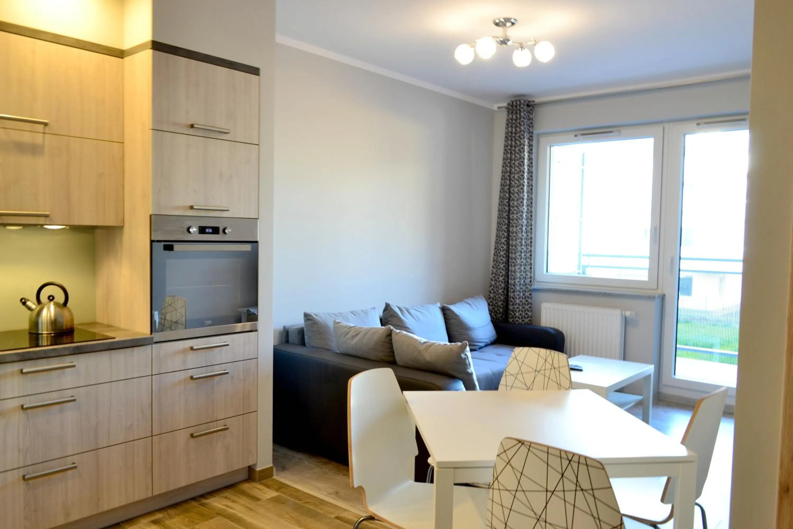 Kitchen or kitchenette in JTB Nautica Aparthotel