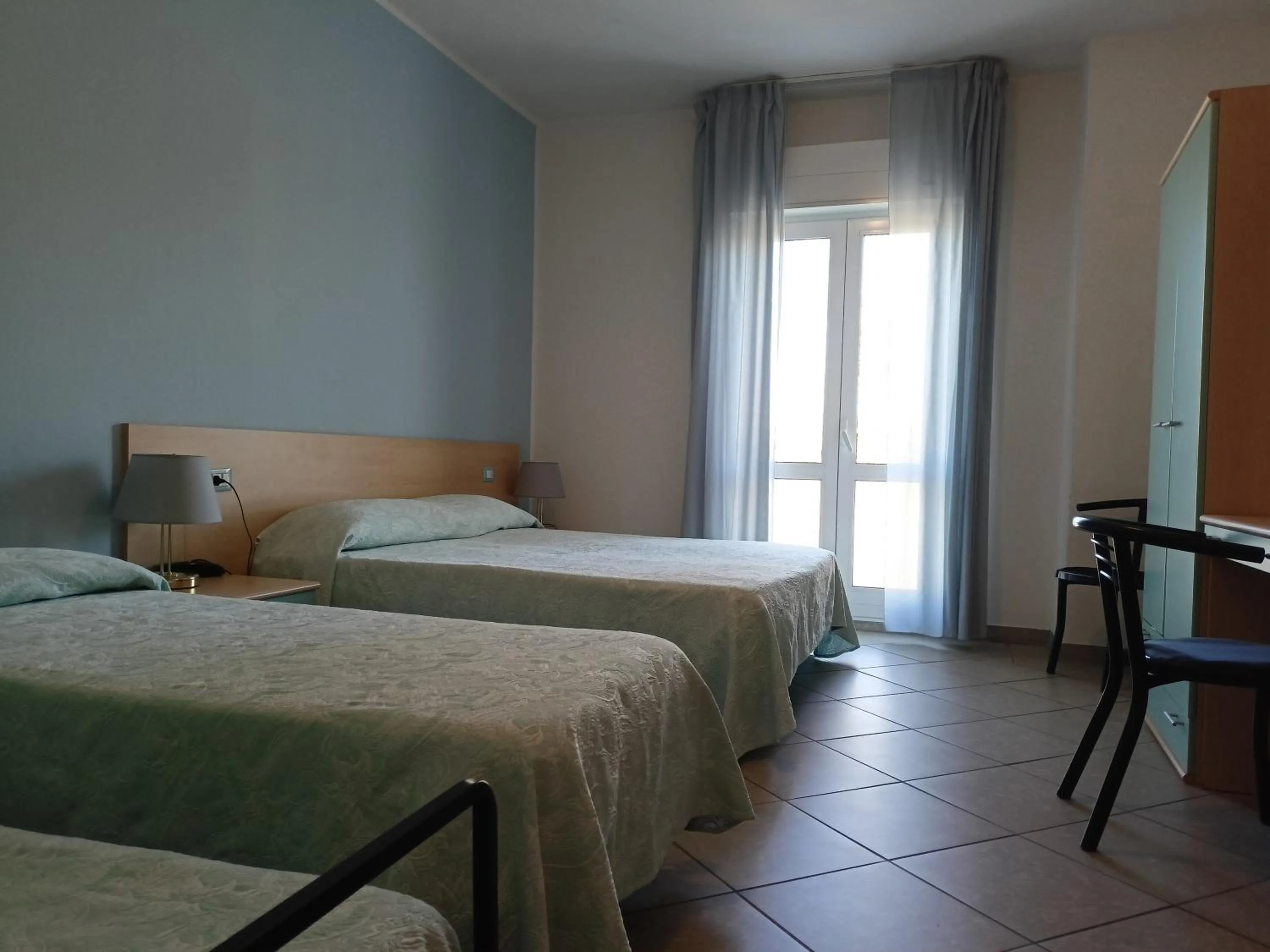 Quadruple Room with Balcony in Hotel Ariston Imperial