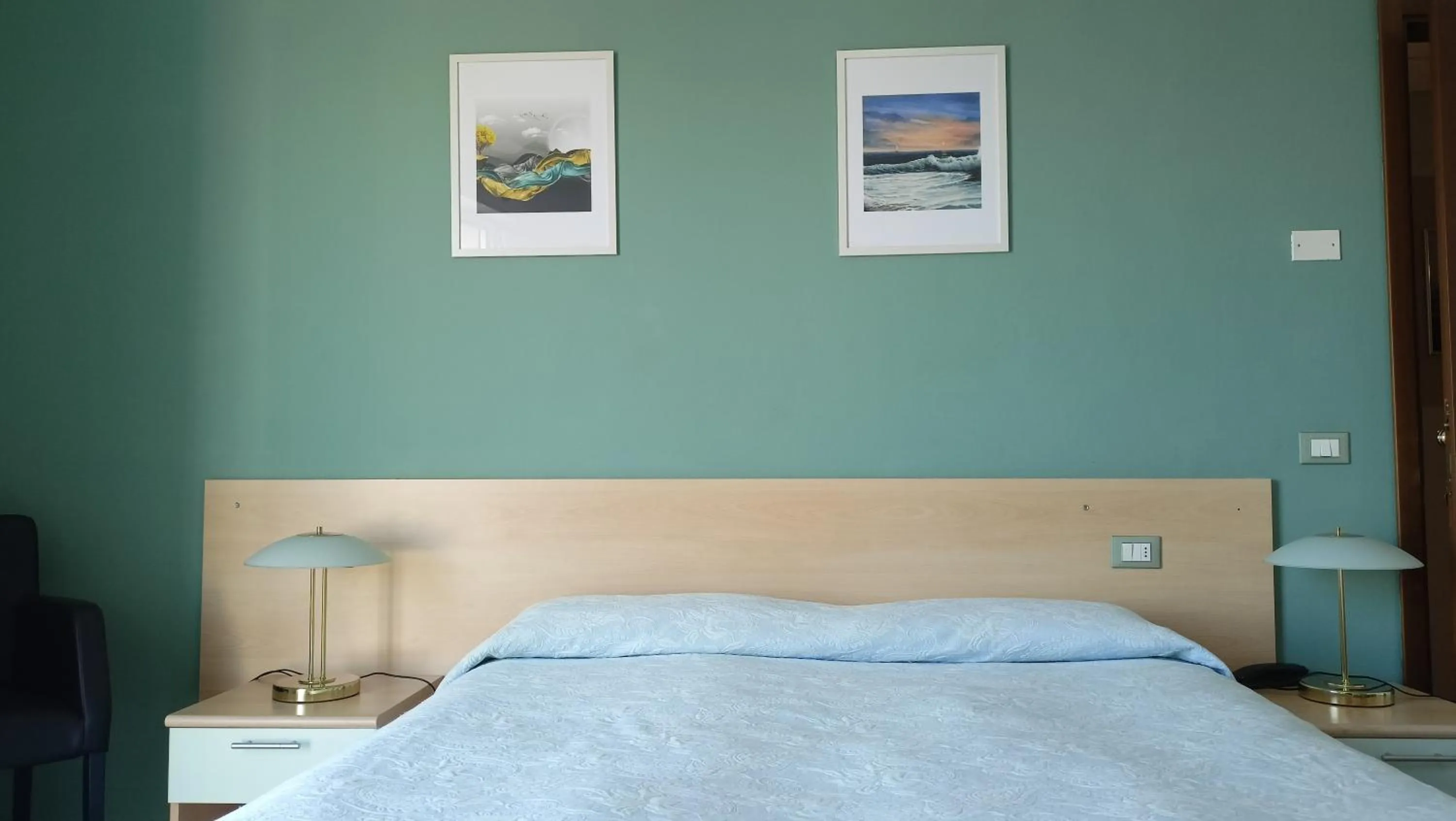 Bed in Hotel Ariston Imperial