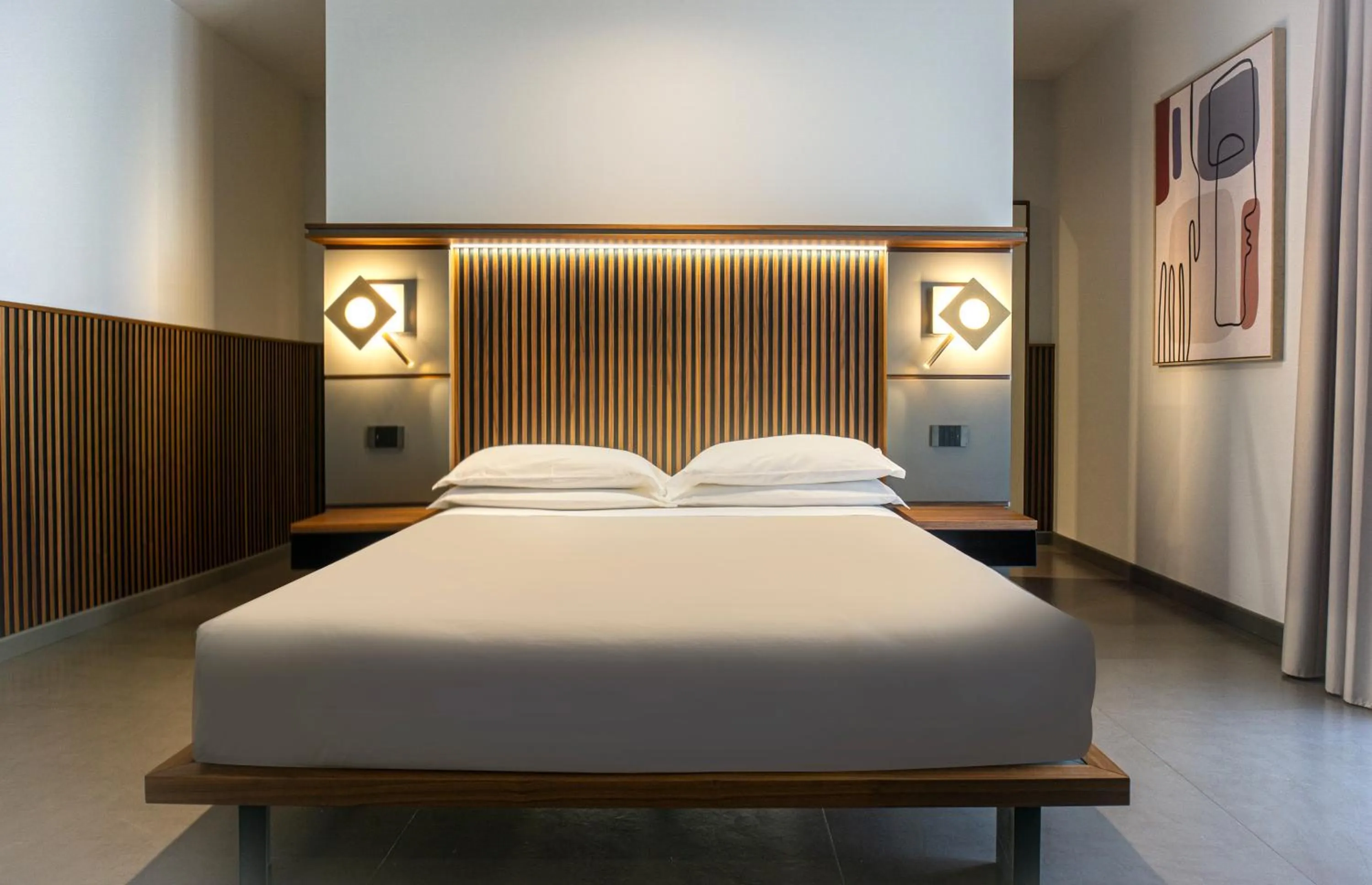 Bedroom, Bed in Hotel Vespucci