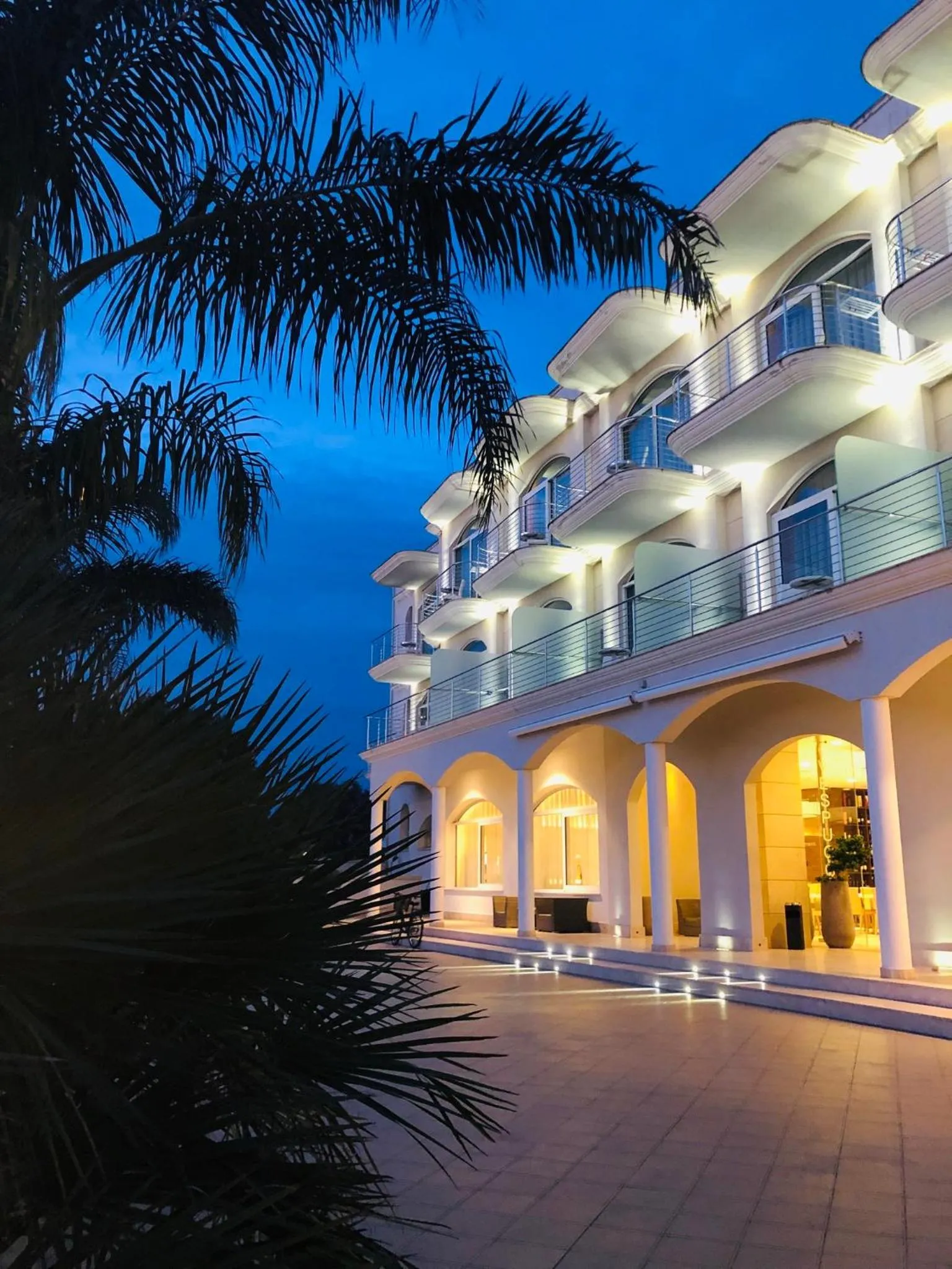 Property building in Hotel Vespucci