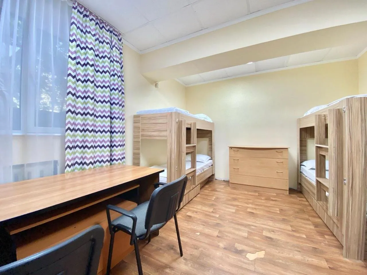 bunk bed in Alma-Ata Hostel