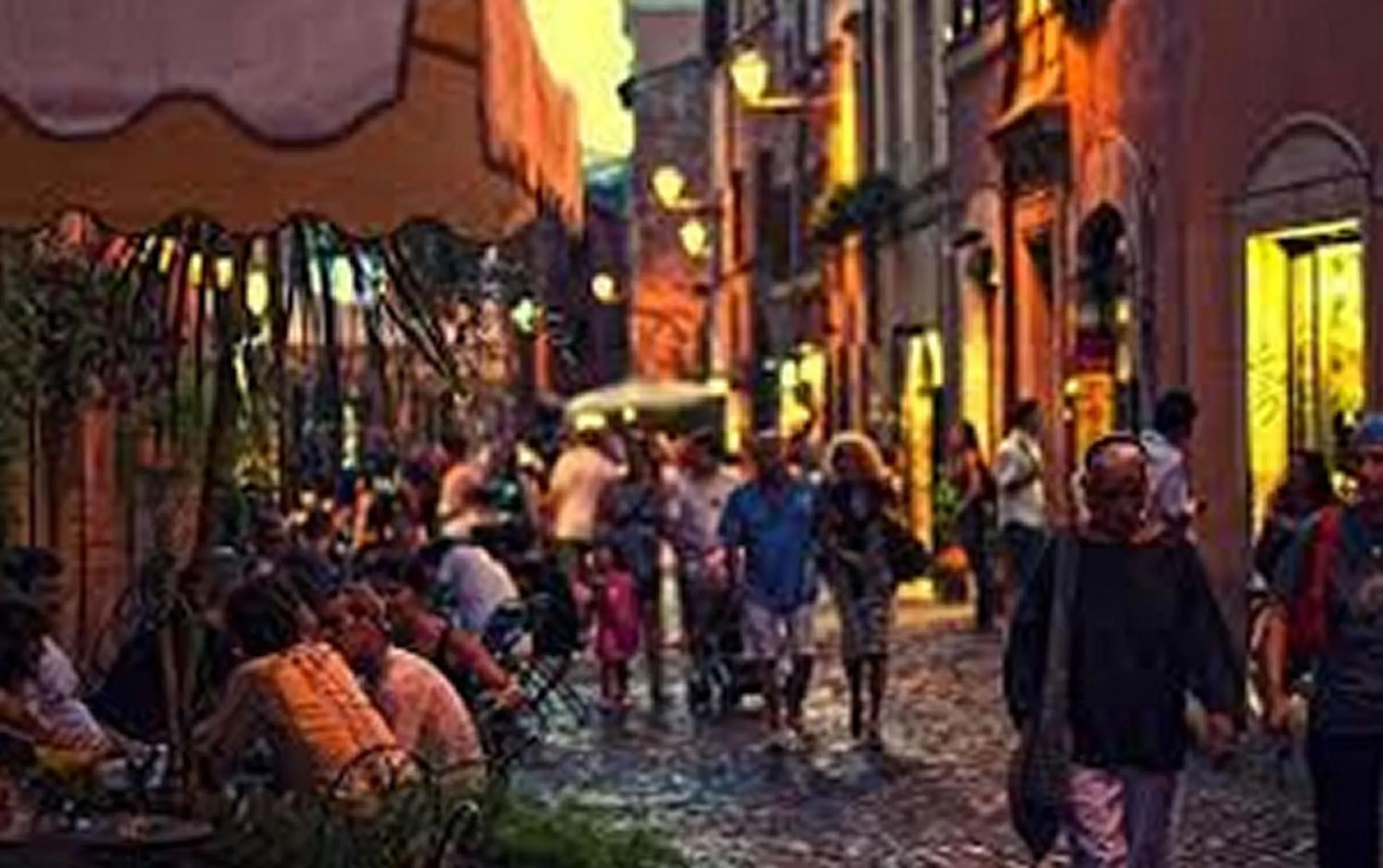 Patio in Gio' Suites