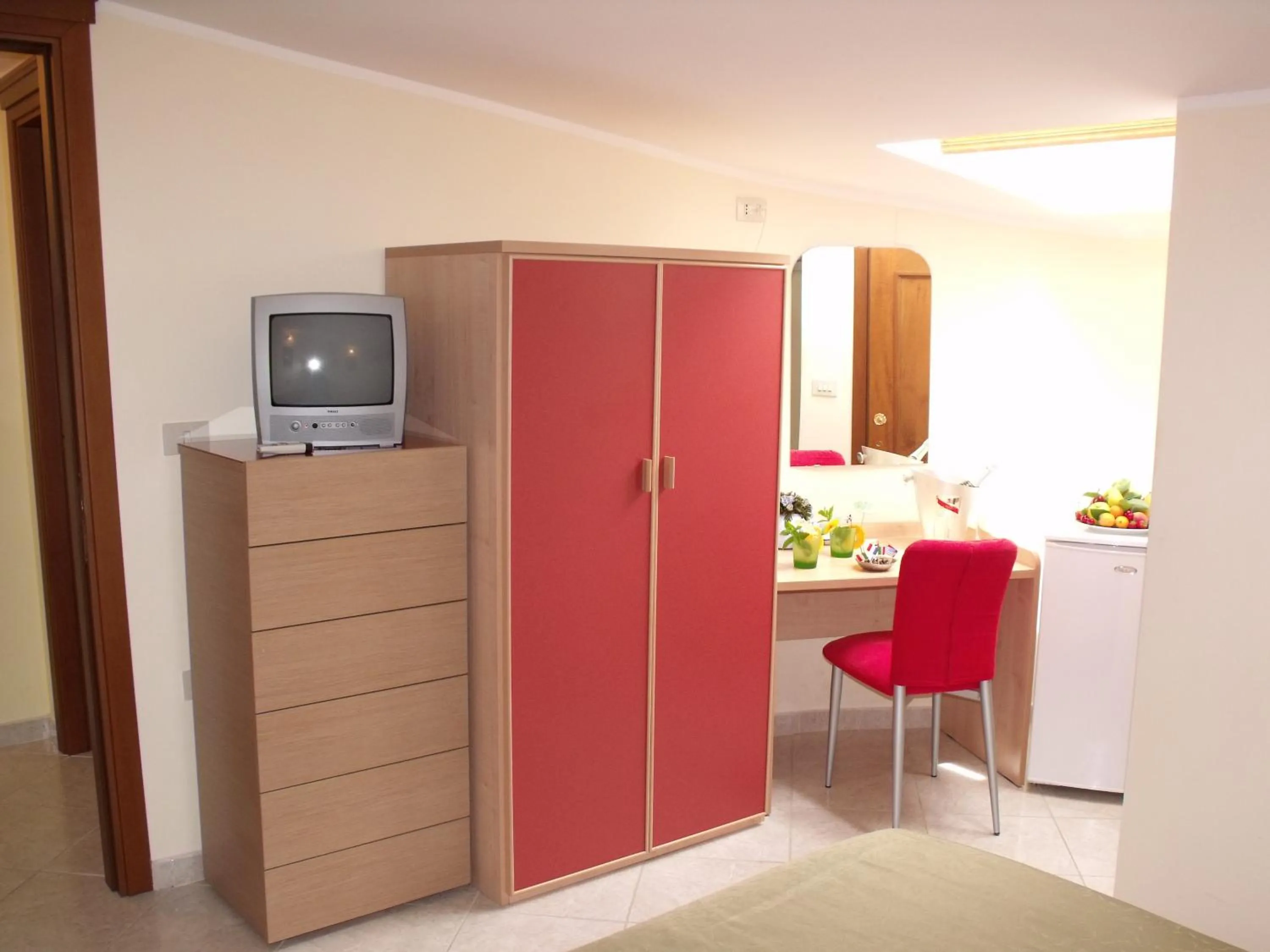 TV and multimedia in Albergo B&B Ristorante Grace