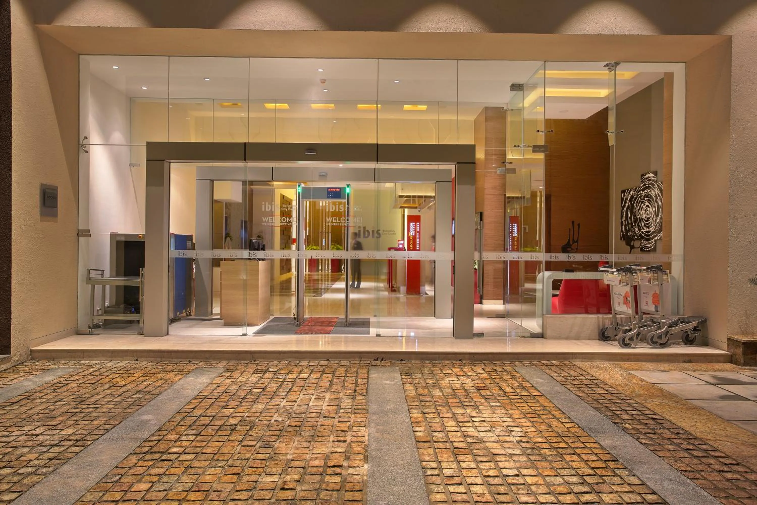 Facade/entrance in ibis Bengaluru City Centre - An Accor Brand