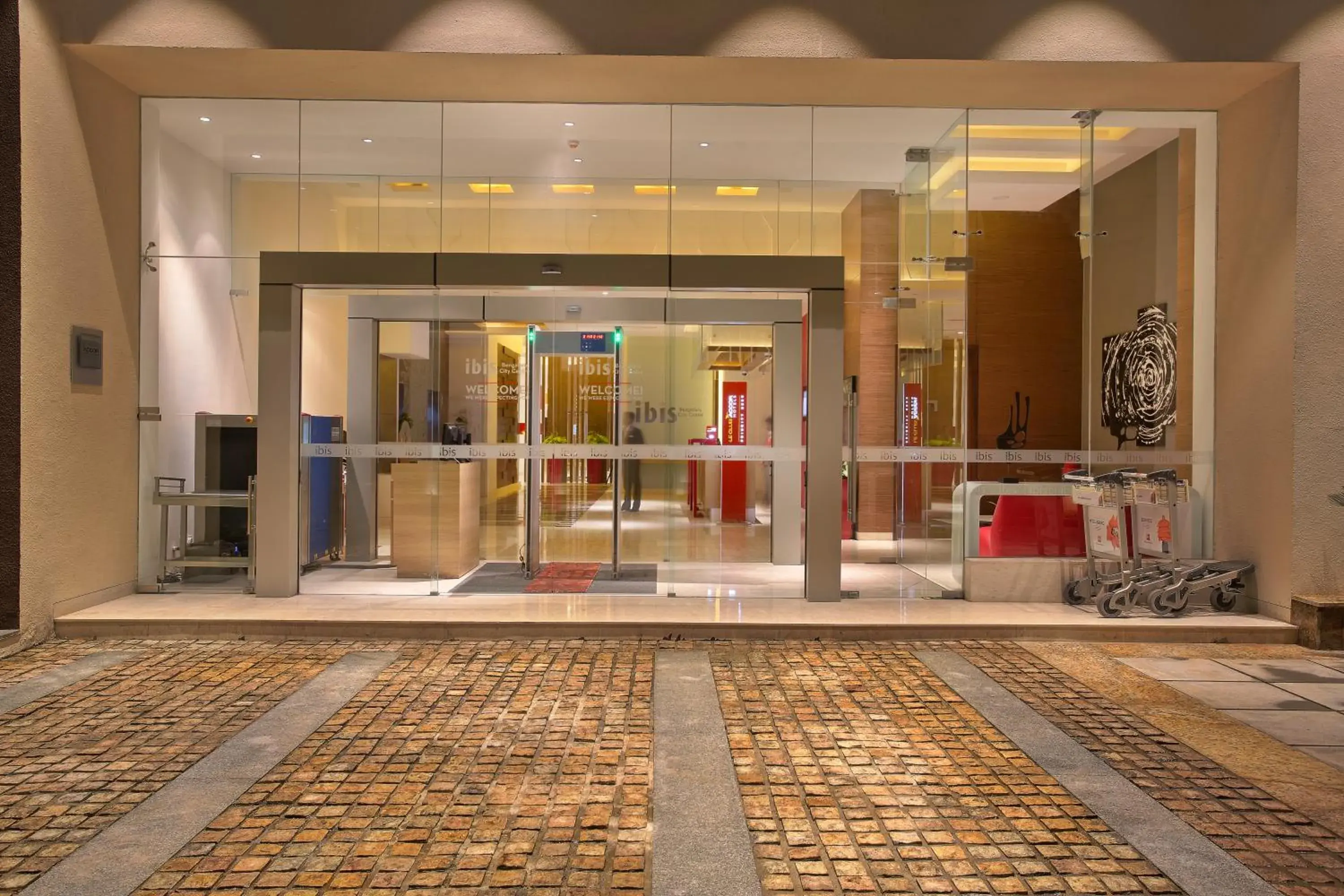 Facade/entrance in ibis Bengaluru City Centre - An Accor Brand Facade/entrance in ibis Bengaluru City Centre - An Accor Brand