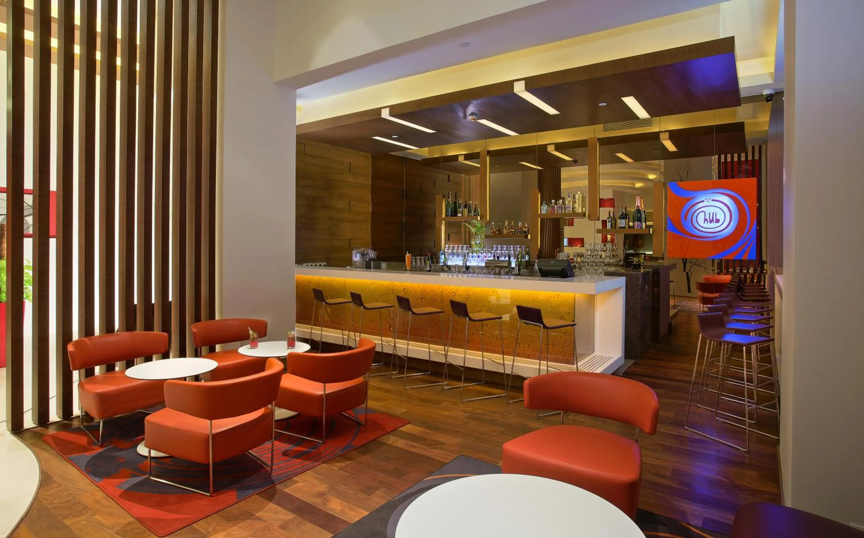 Lounge or bar in ibis Bengaluru City Centre - An Accor Brand