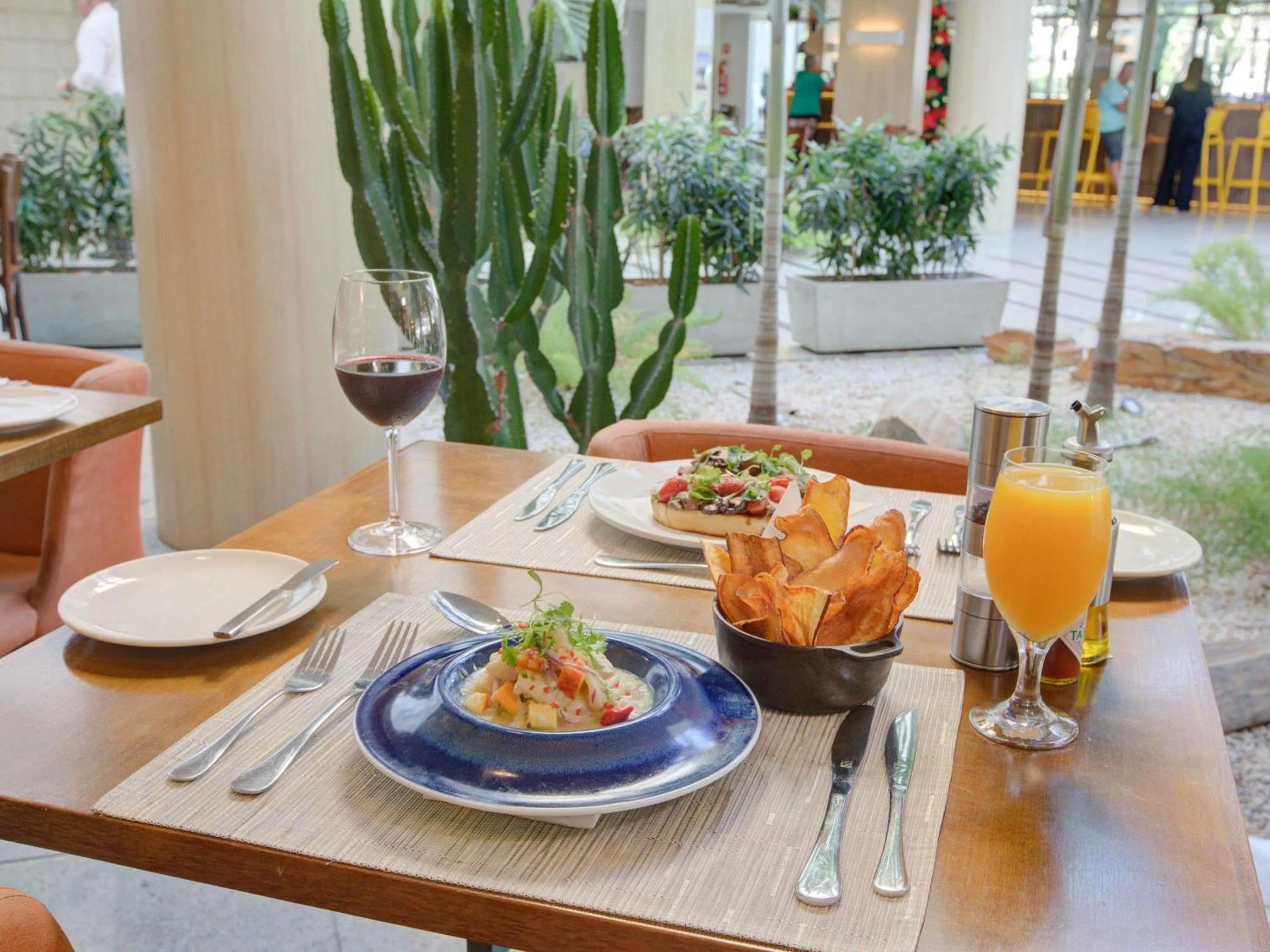 Restaurant/places to eat in Mercure Rio de Janeiro Barra da Tijuca