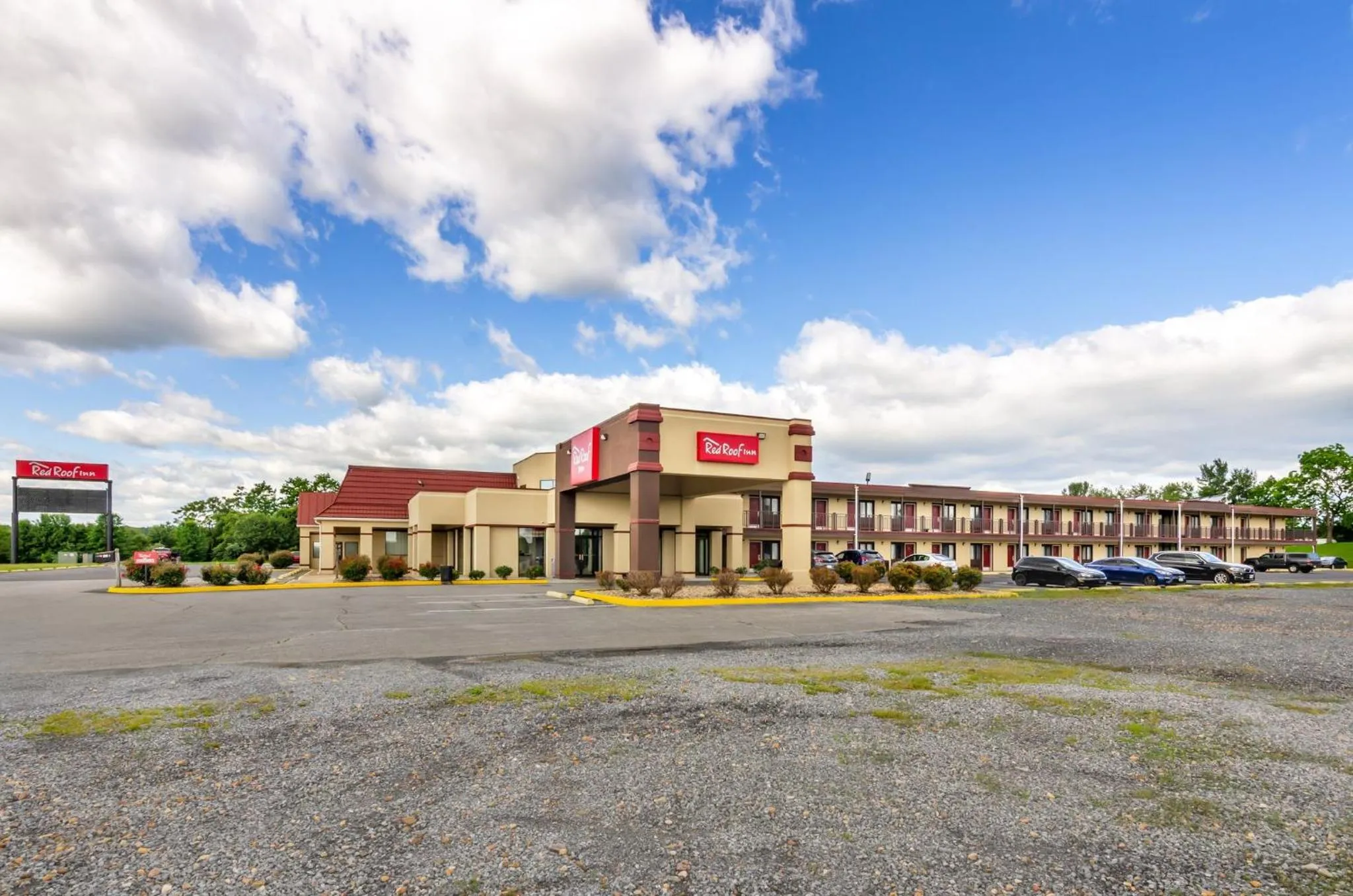 Property building in Red Roof Inn Staunton