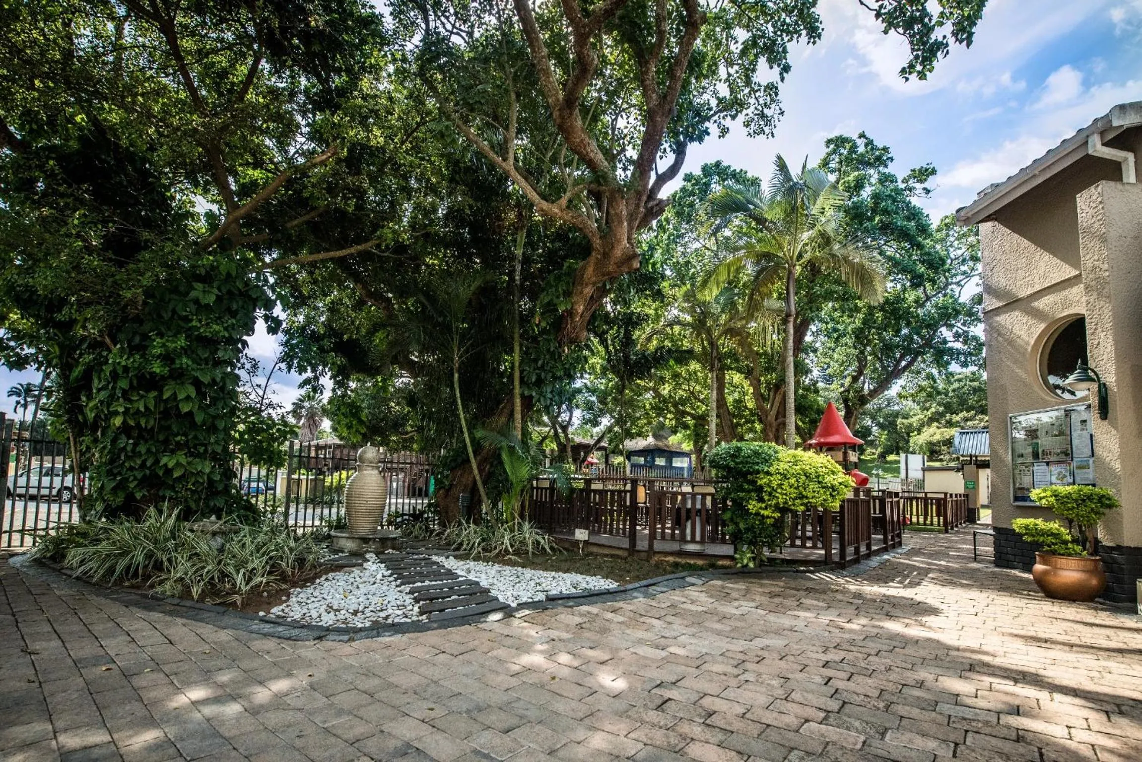 Garden in First Group Lake View Cabanas