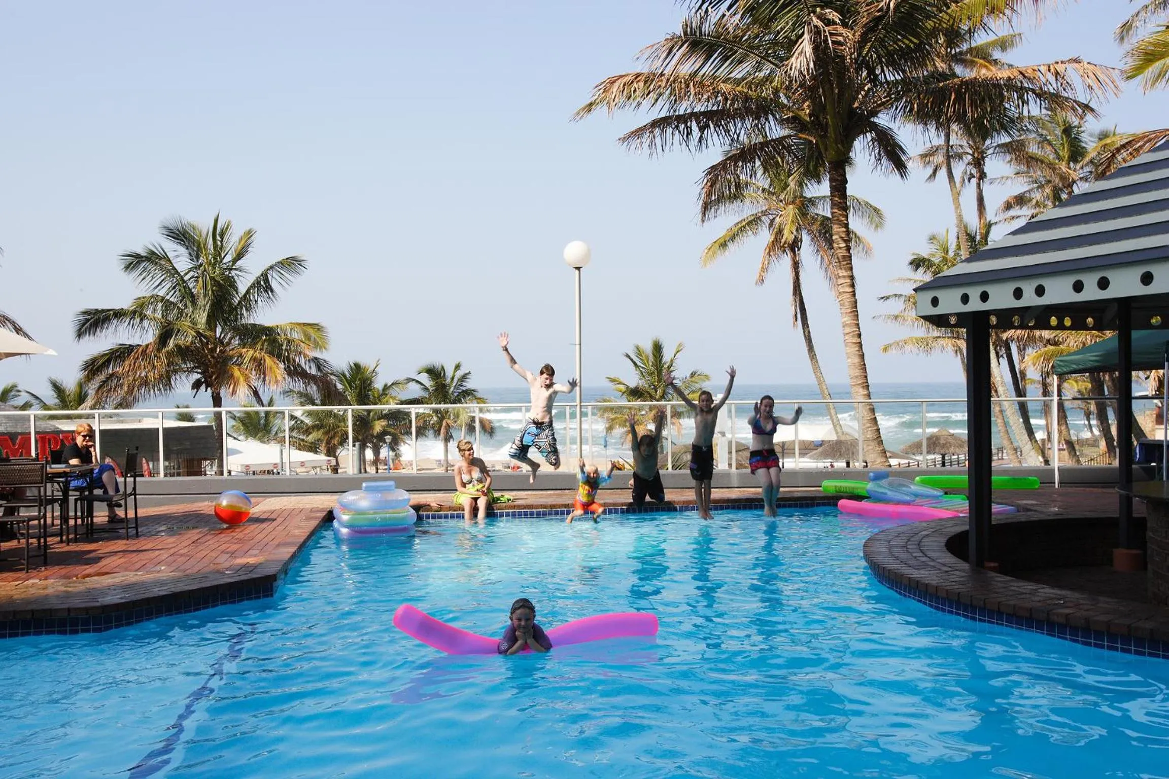 Swimming pool in First Group Margate Sands