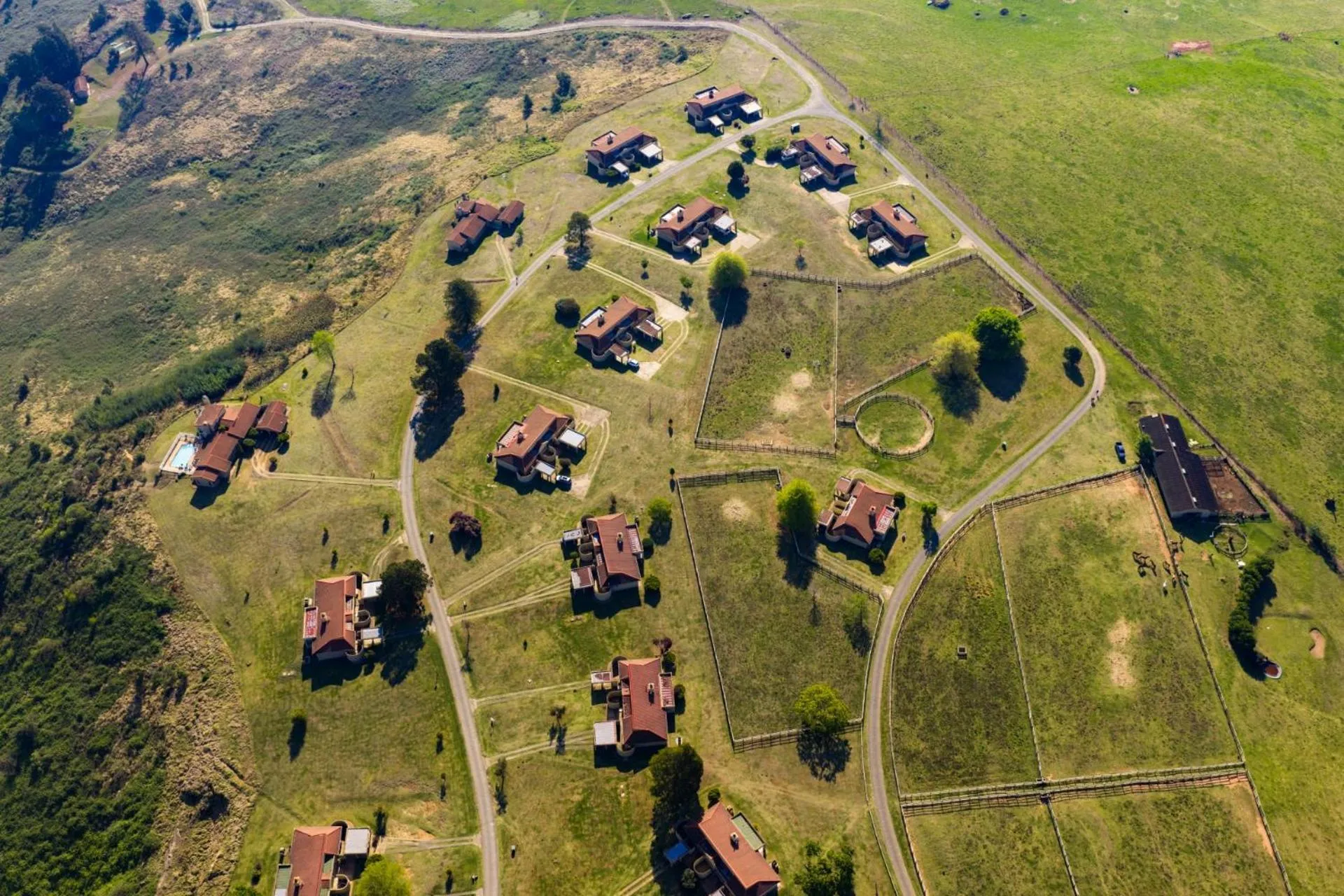 Bird's eye view in First Group Midlands Saddle and Trout