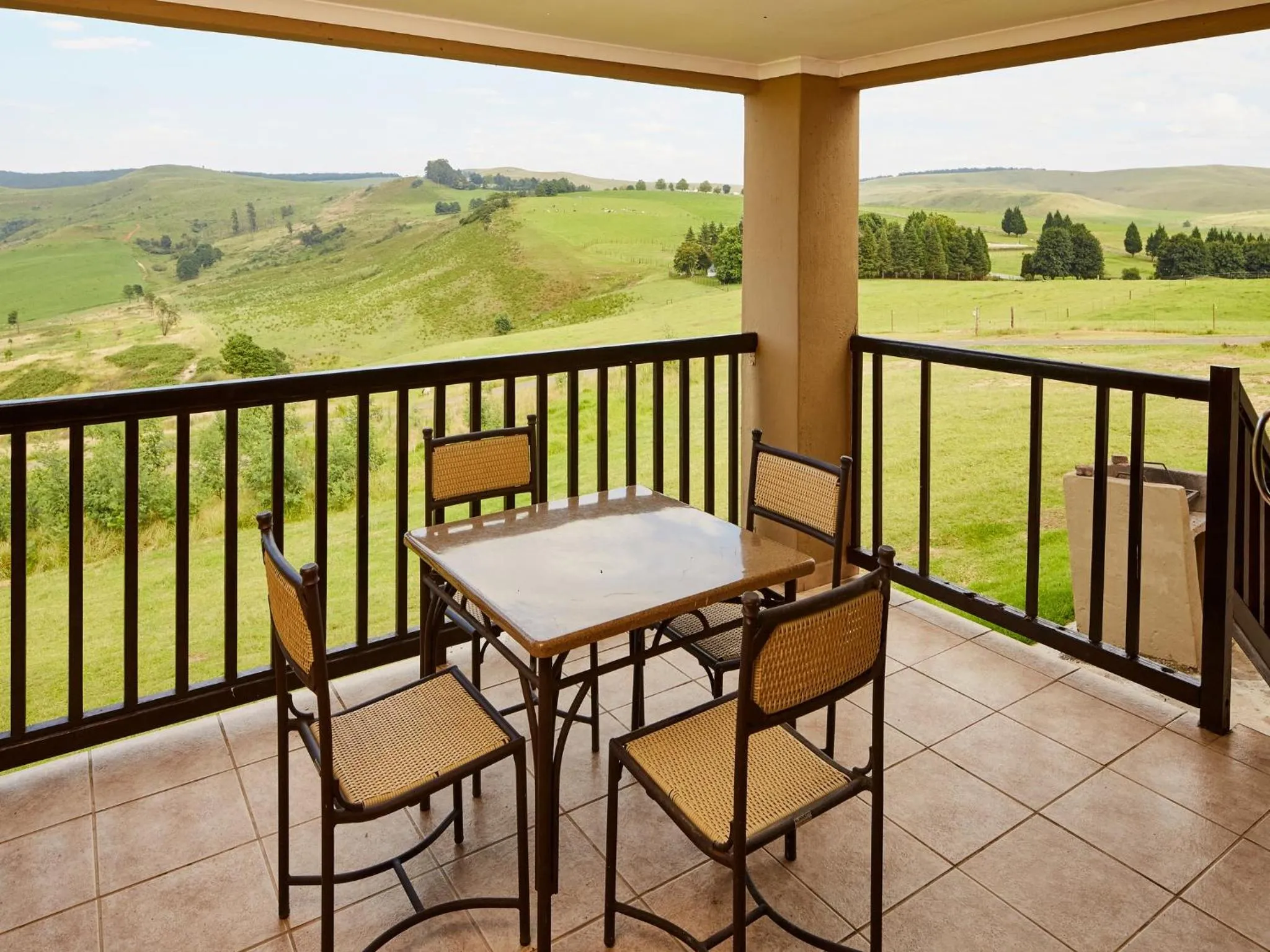 Patio in First Group Midlands Saddle and Trout