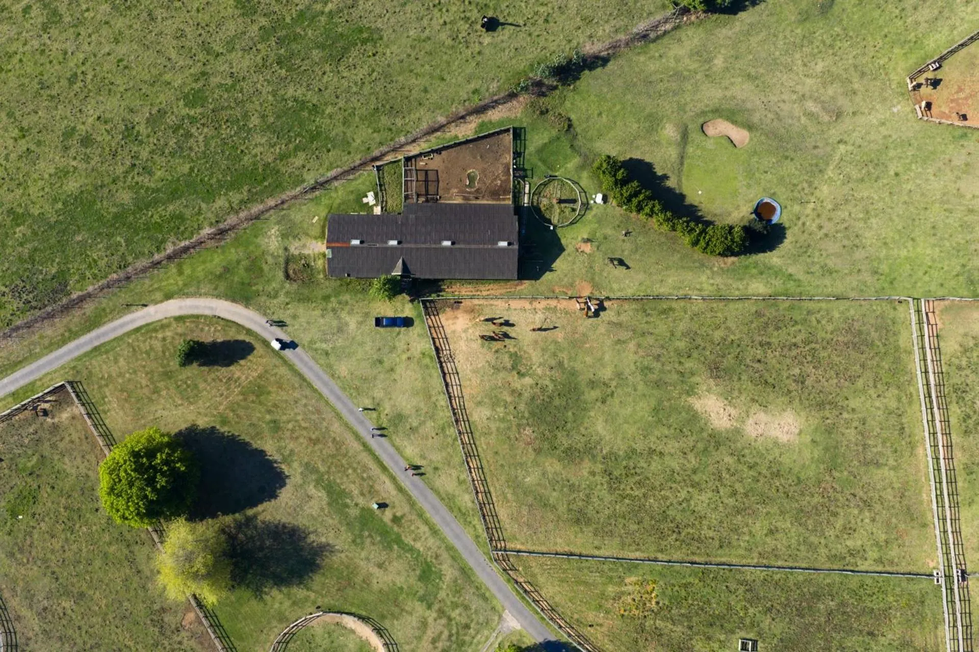 Bird's eye view in First Group Midlands Saddle and Trout