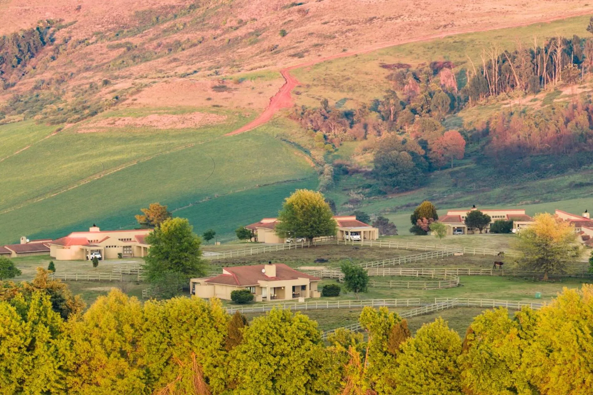 Natural landscape in First Group Midlands Saddle and Trout