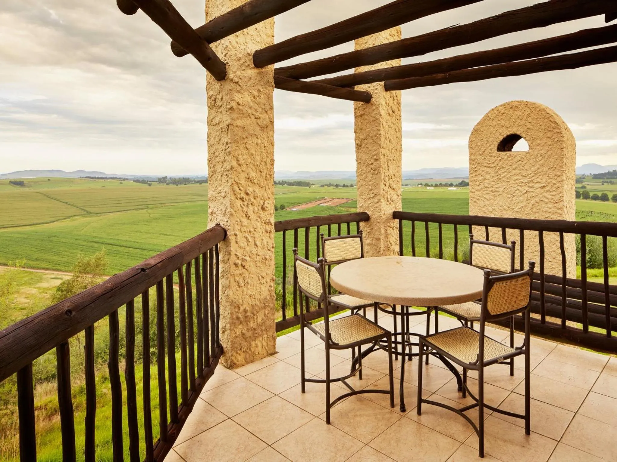 Patio in First Group Midlands Saddle and Trout