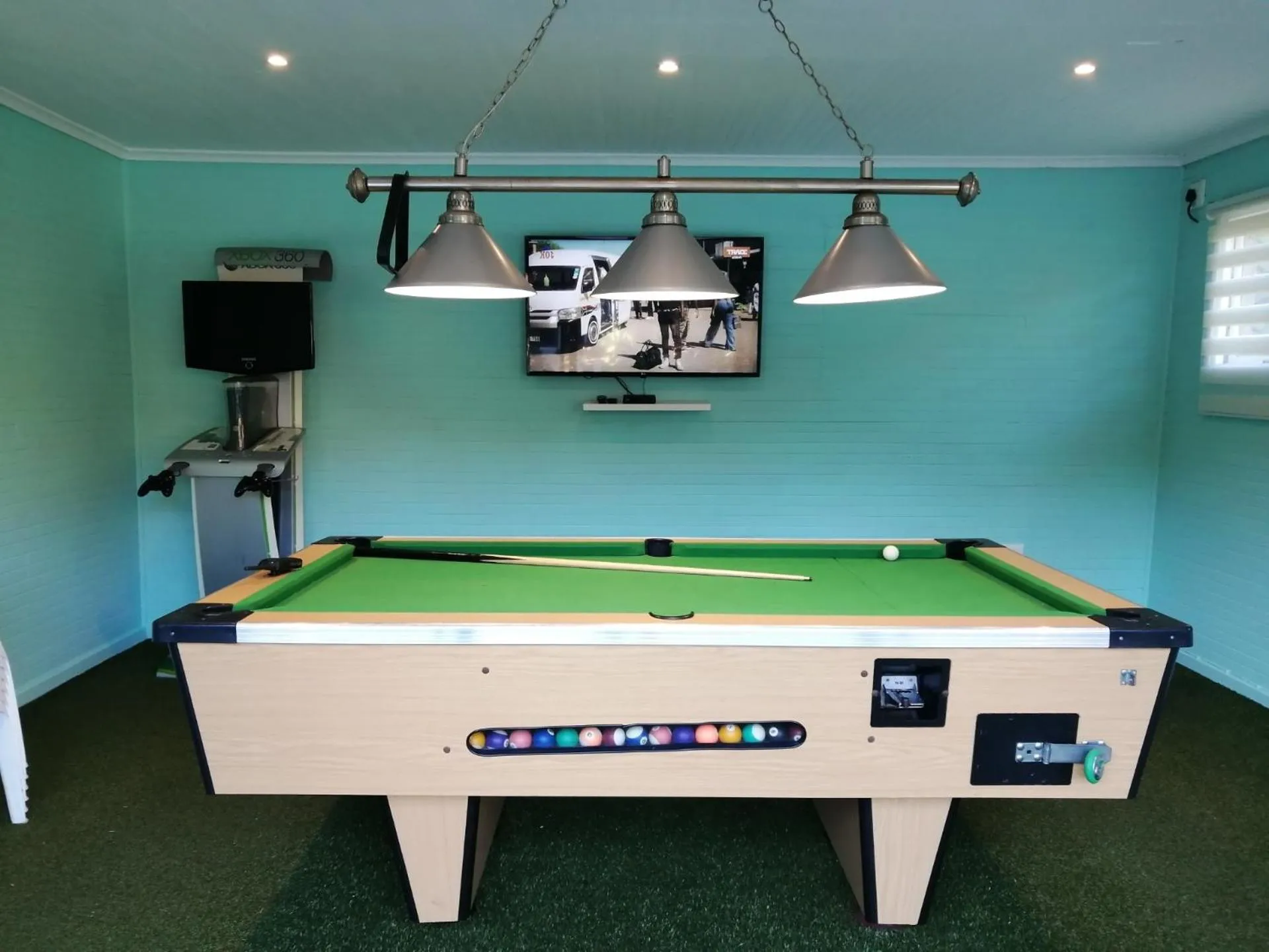 Game Room in First Group Kowie River Chalets