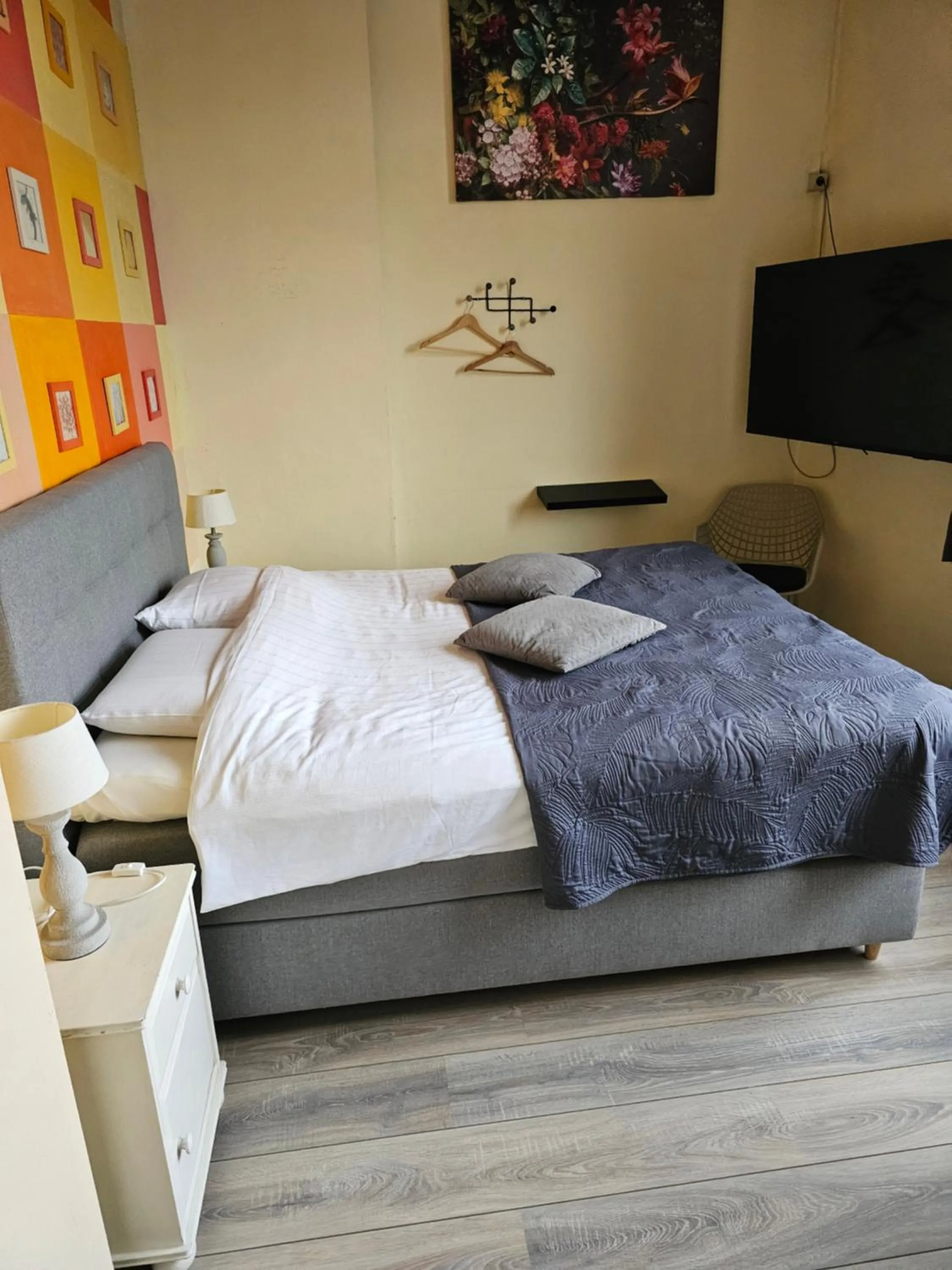 Bed in Hotel le Bonheur