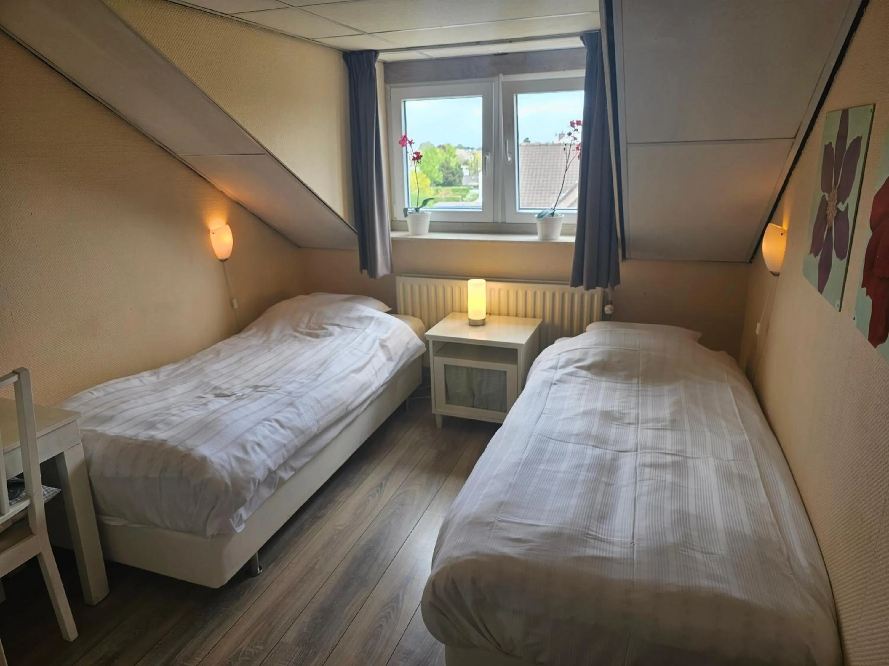 Bed in Hotel le Bonheur