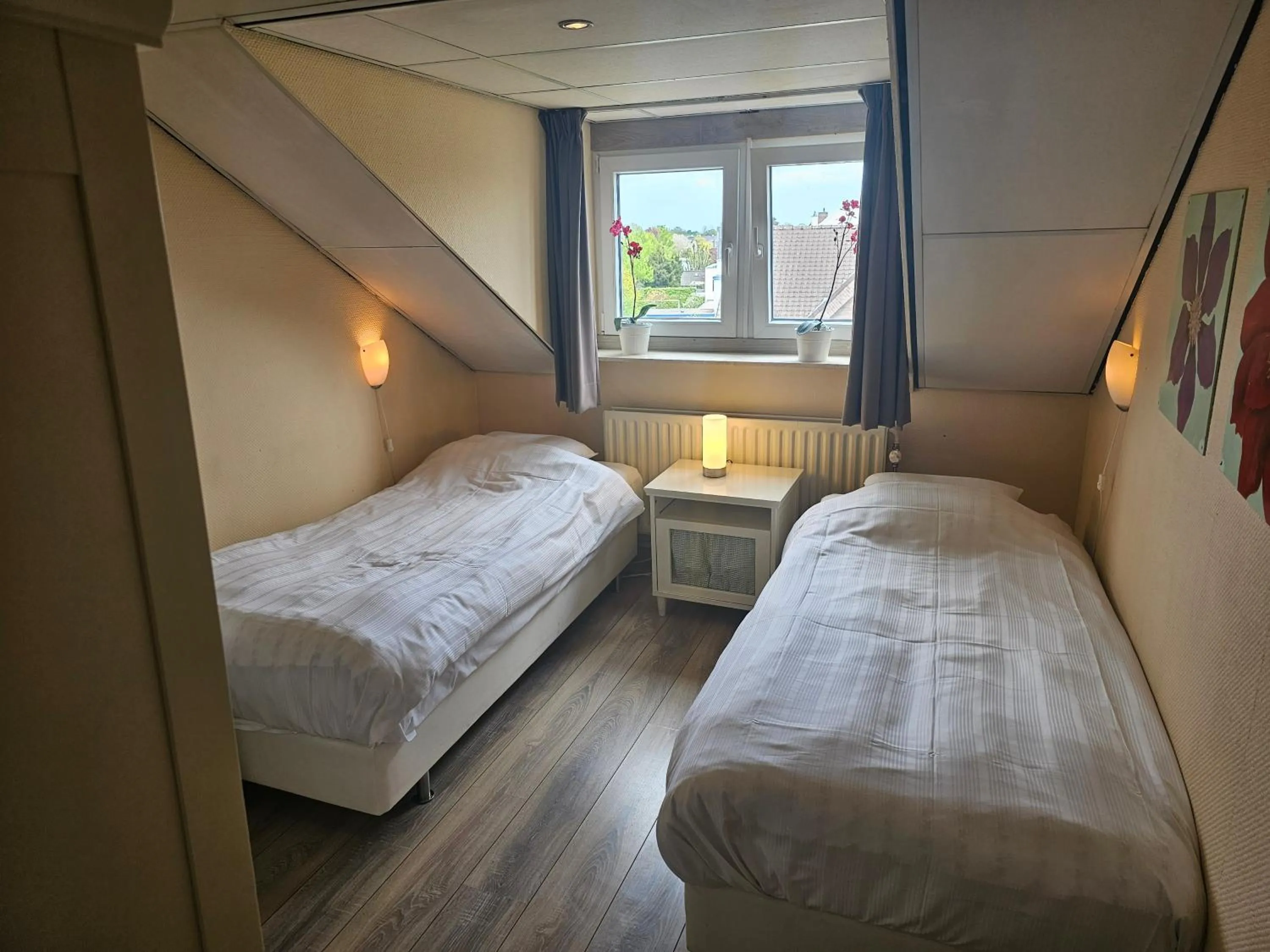 Bed in Hotel le Bonheur