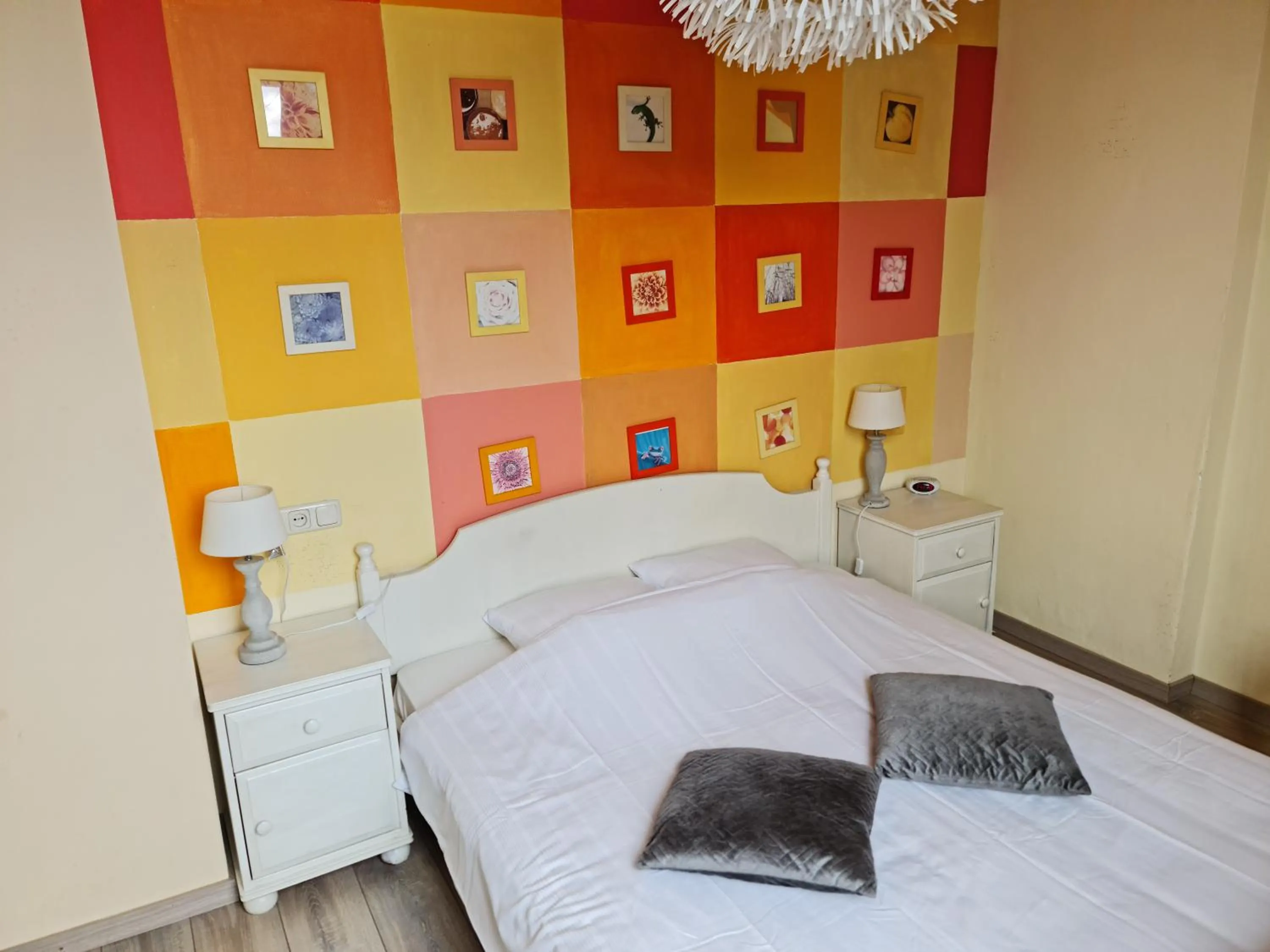 Bed in Hotel le Bonheur