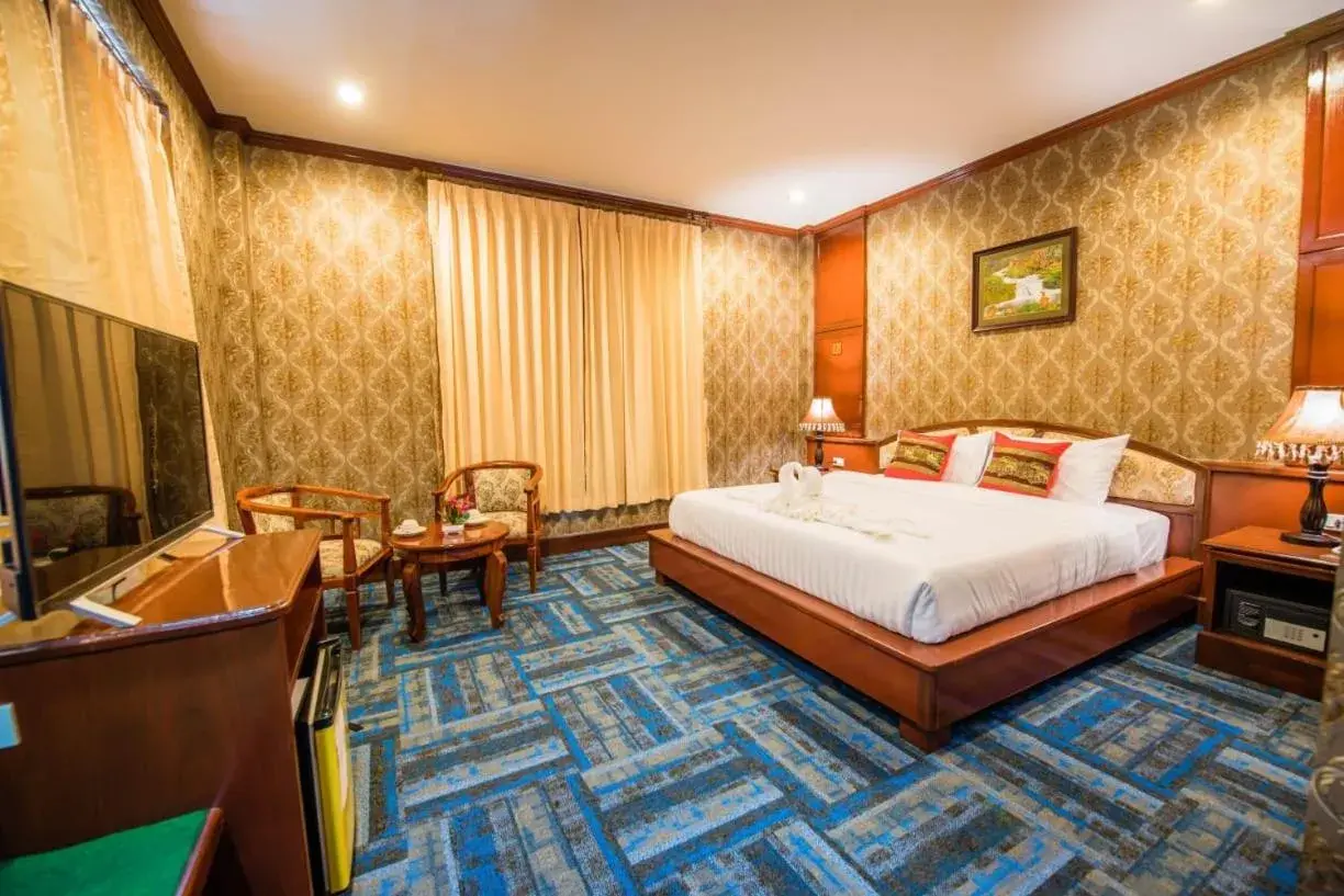 Bed in Soubundith Hotel Bed in Soubundith Hotel